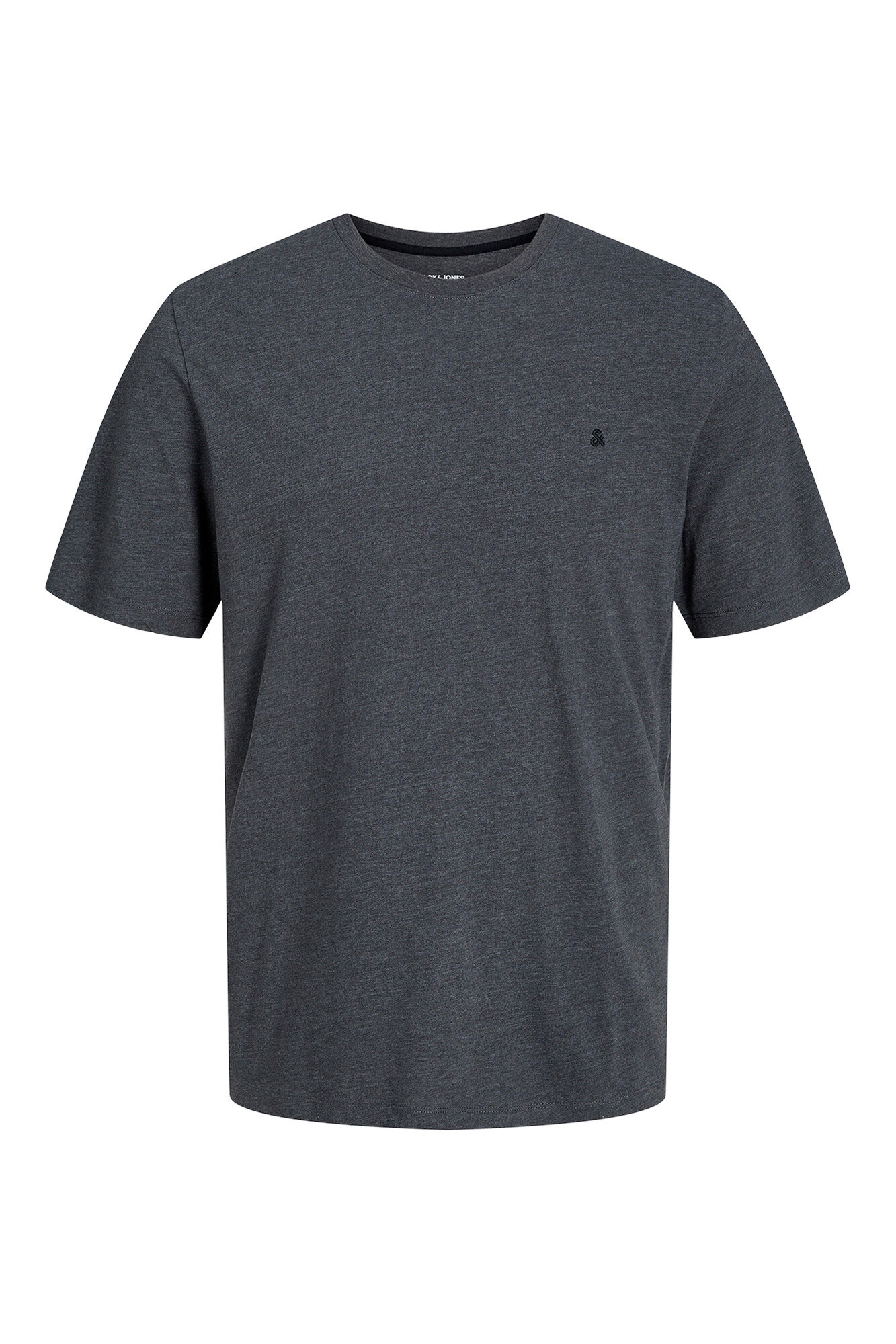 Jack & Jones Playera lisa est&aacute;ndar fit gris
