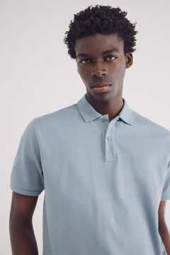 Springfield Polo estructura regular fit azul