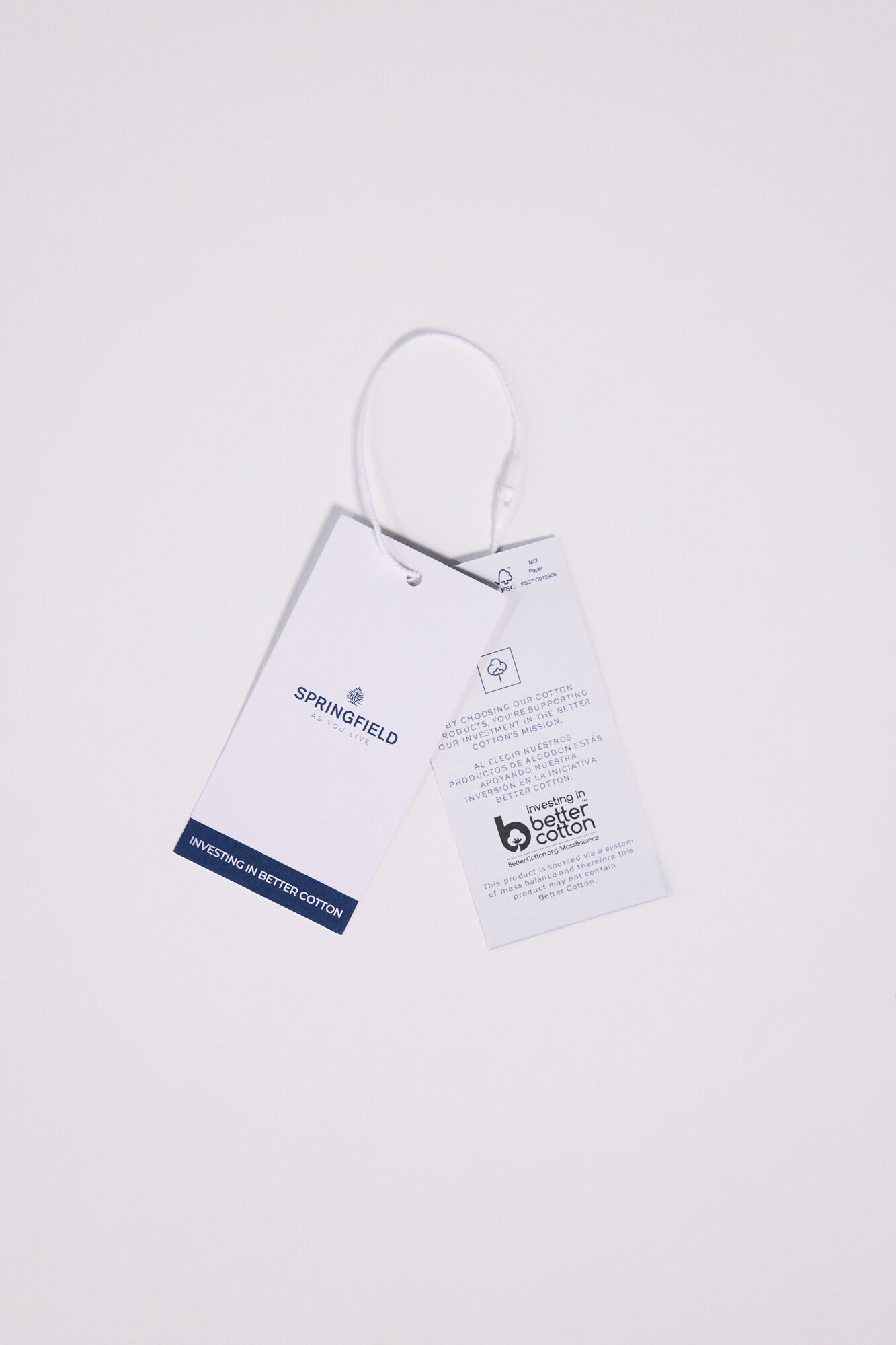 Springfield Sudadera ski aux Alpes blanco