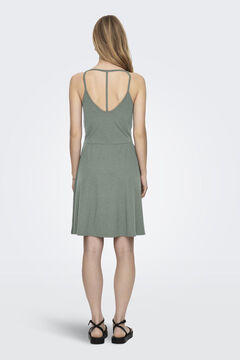 Springfield Vestido corto tirantes verde