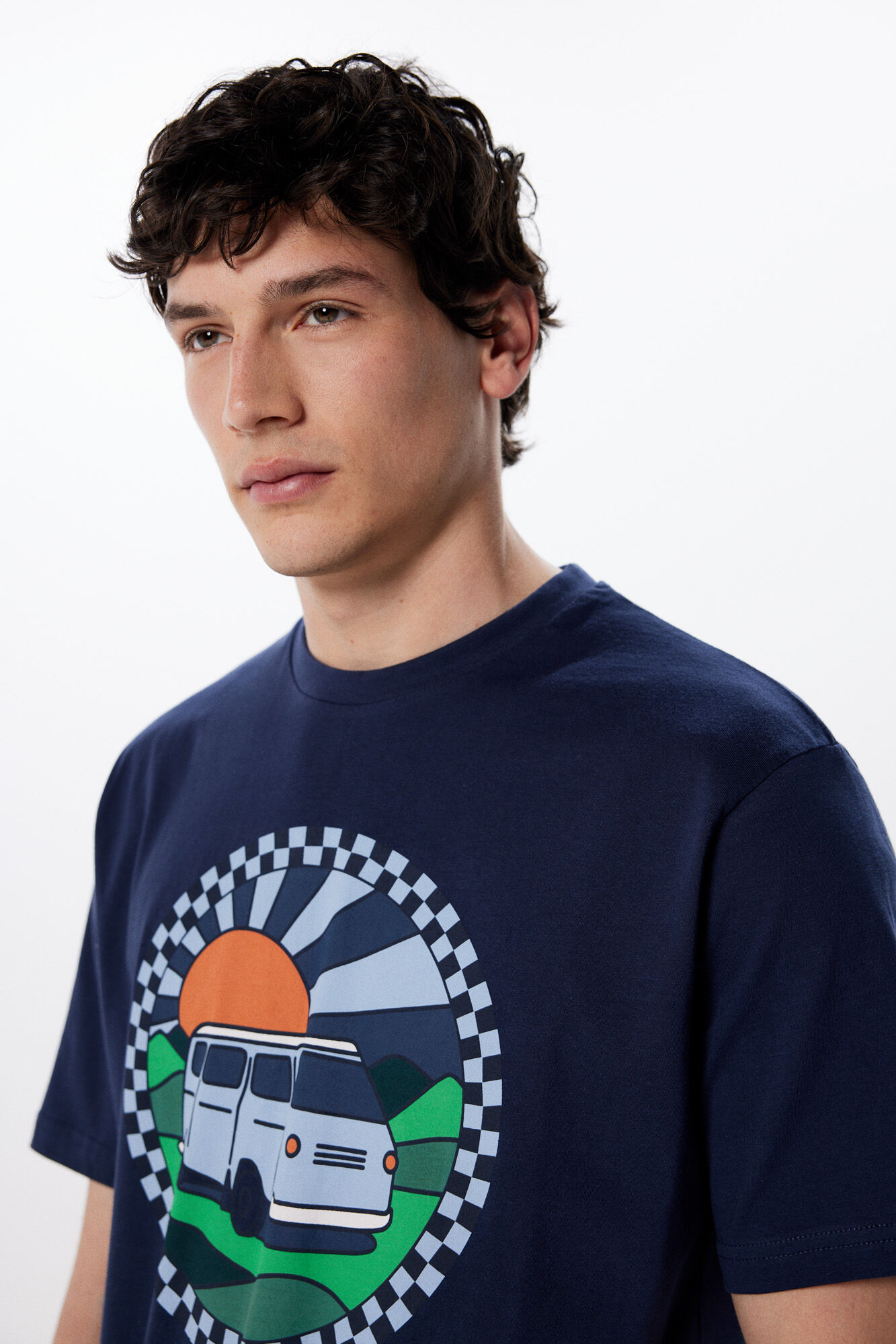 Springfield Playera caravan azul