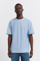 Springfield Playera de oxford azul