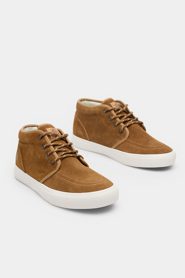 Springfield Botín deportivo casual piel café