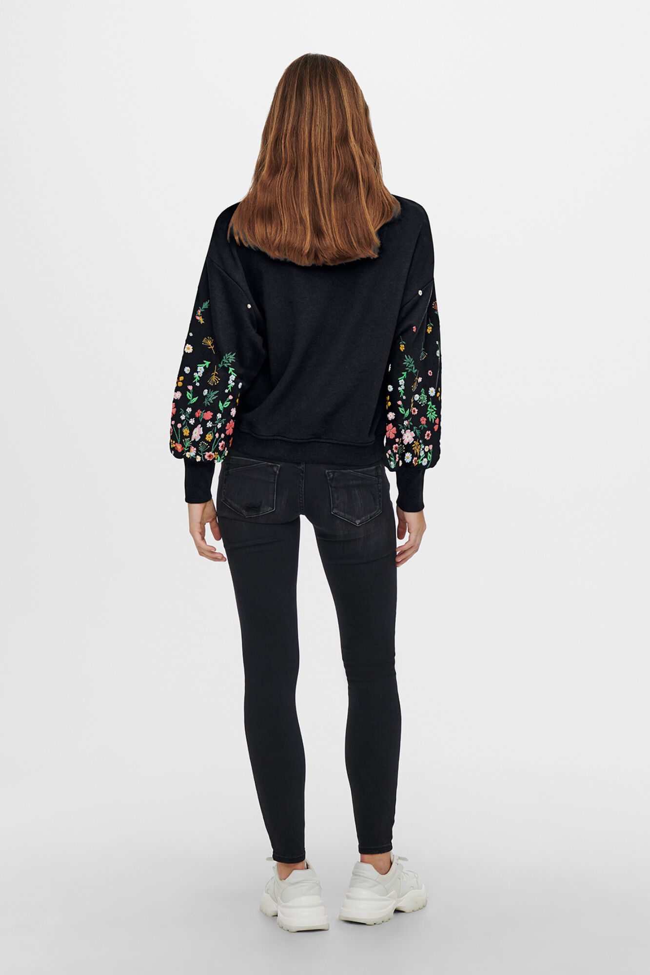 Only Sudadera de cuello redondo