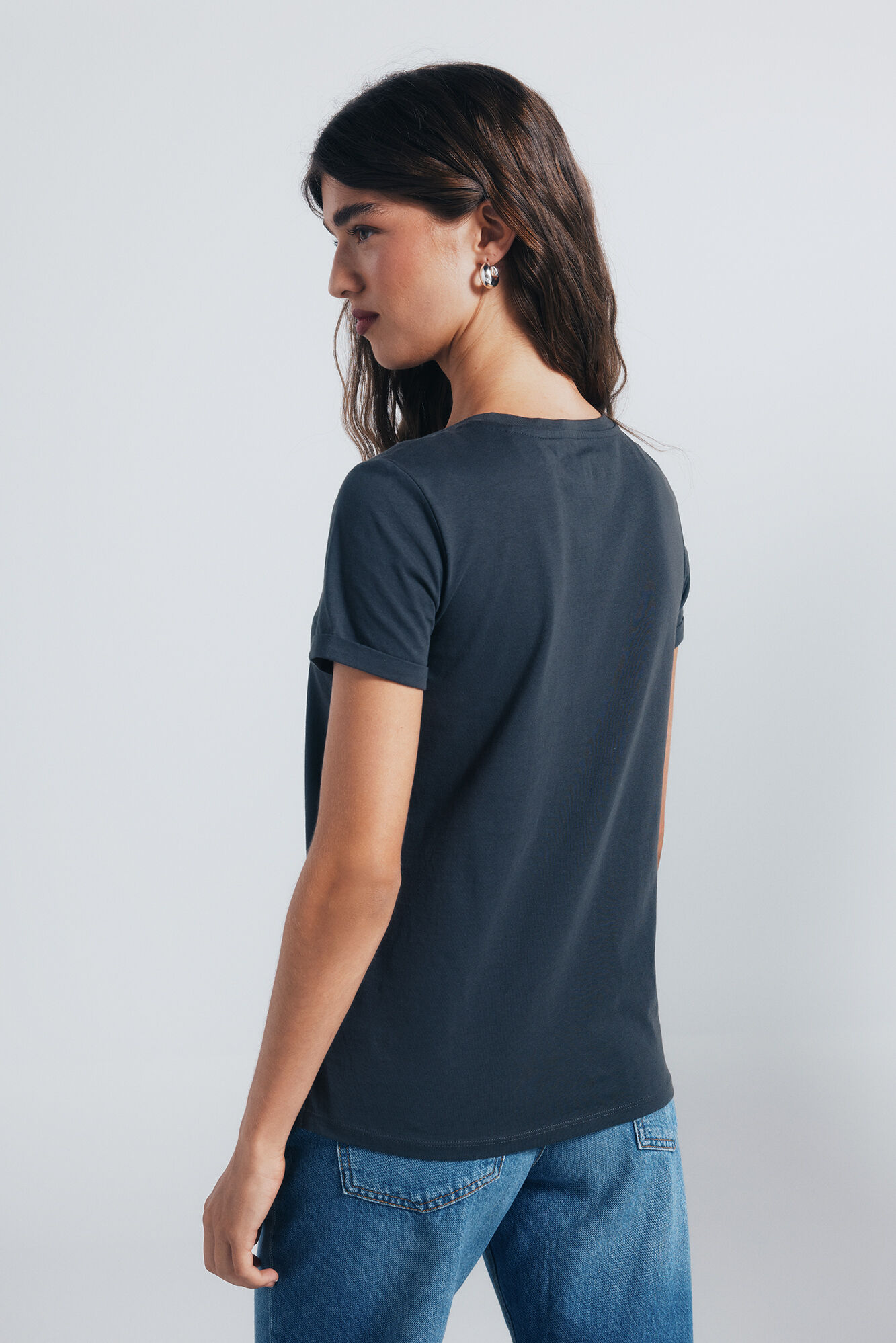 Springfield Playera "The Rolling Stones" gris