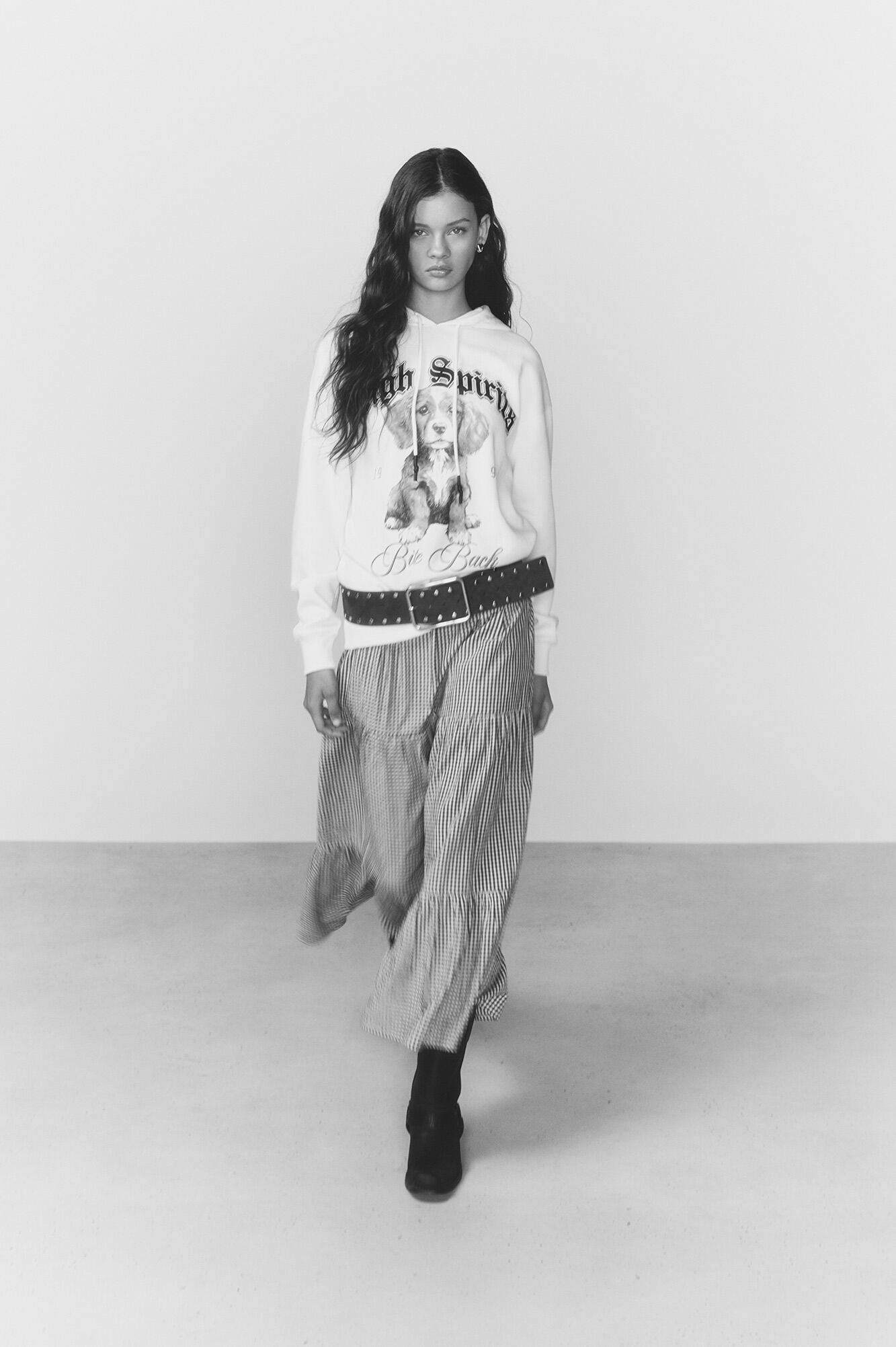 High Spirits Falda Tartan p&uacute;rpura