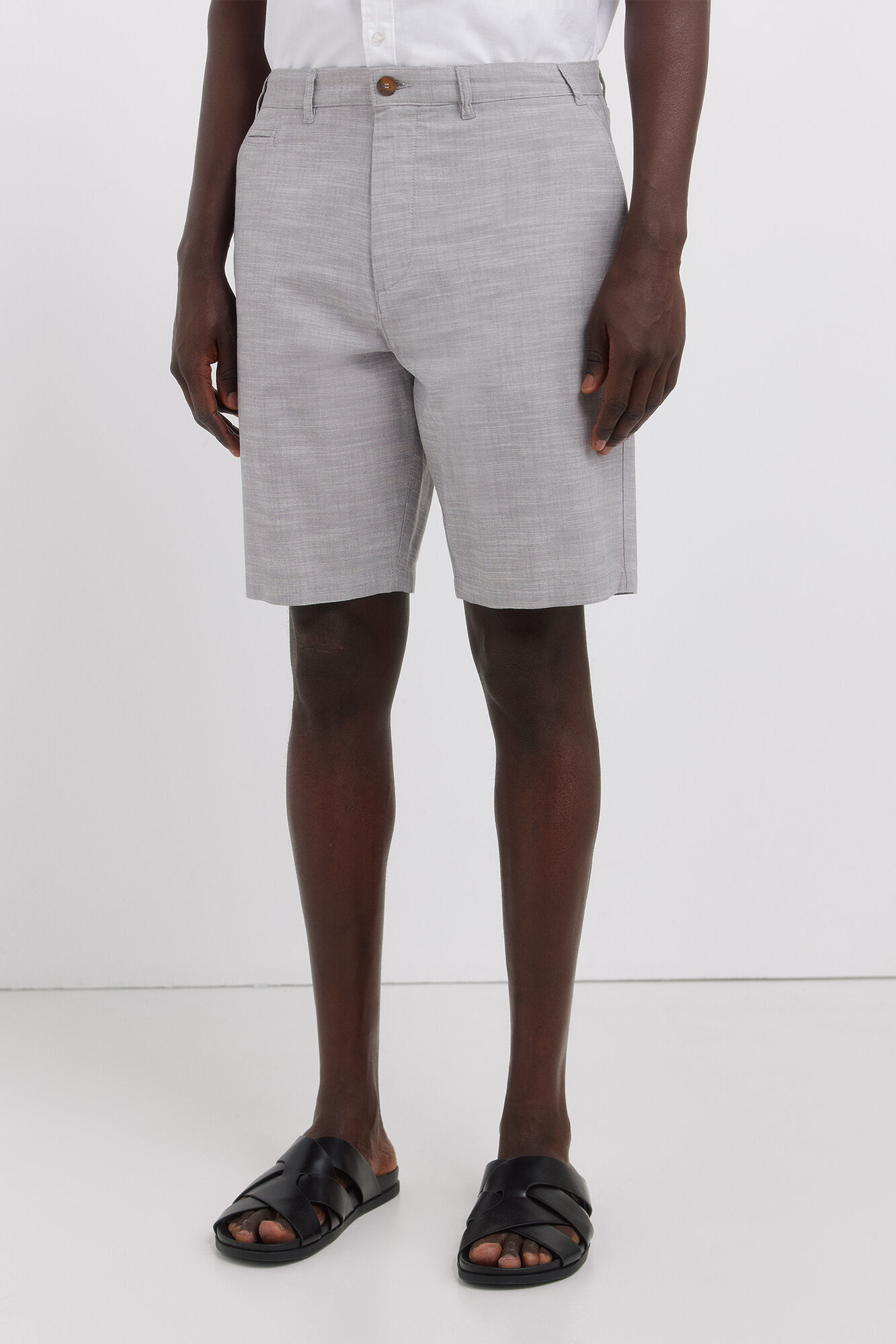 Springfield Bermudas chambray slim fit