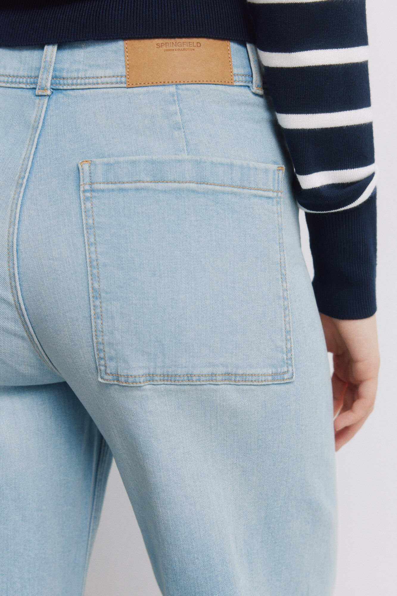 Springfield Jeans marinero azul tinta