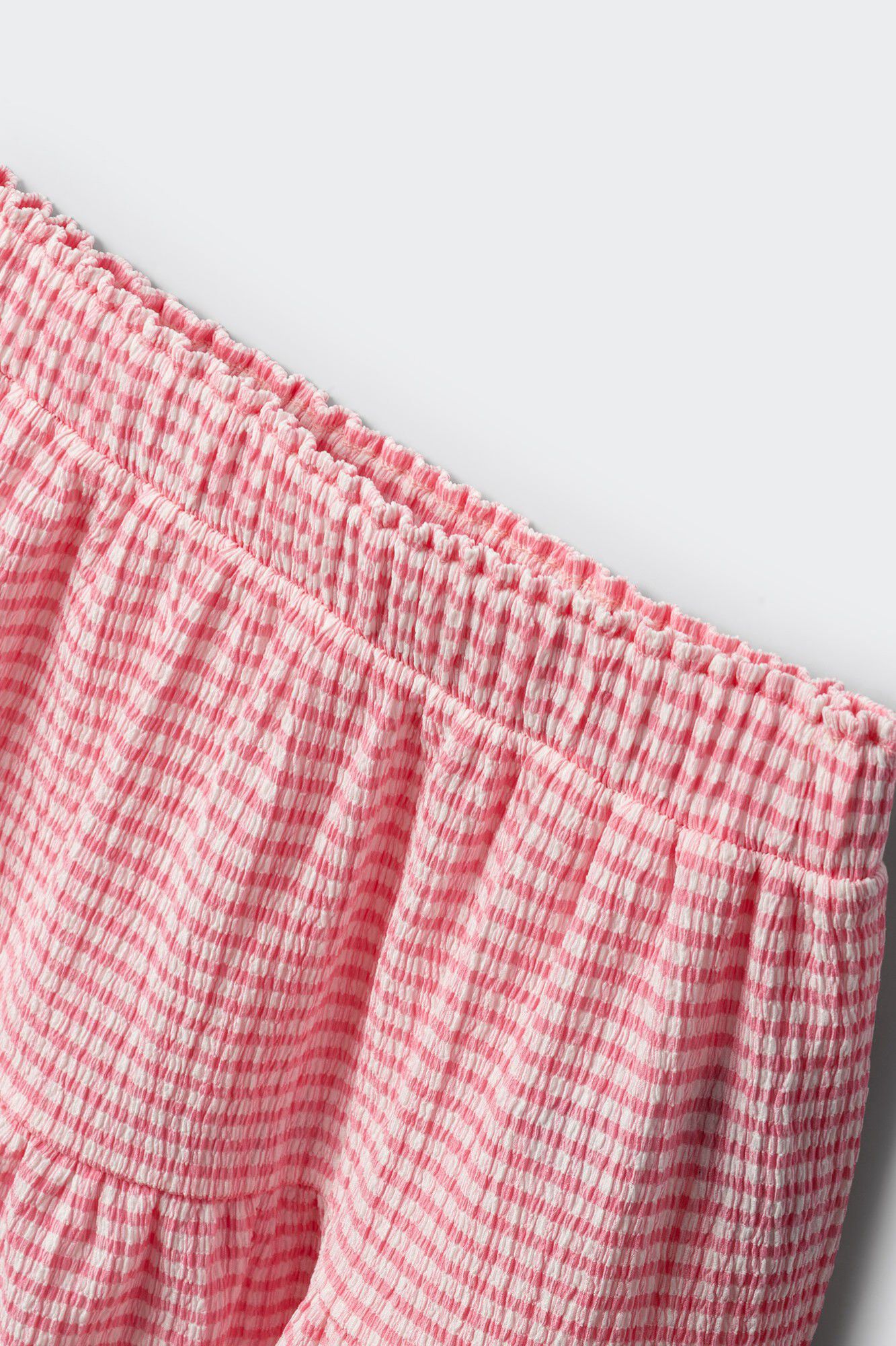 Springfield Kids Falda vichy para ni&ntilde;a rosa