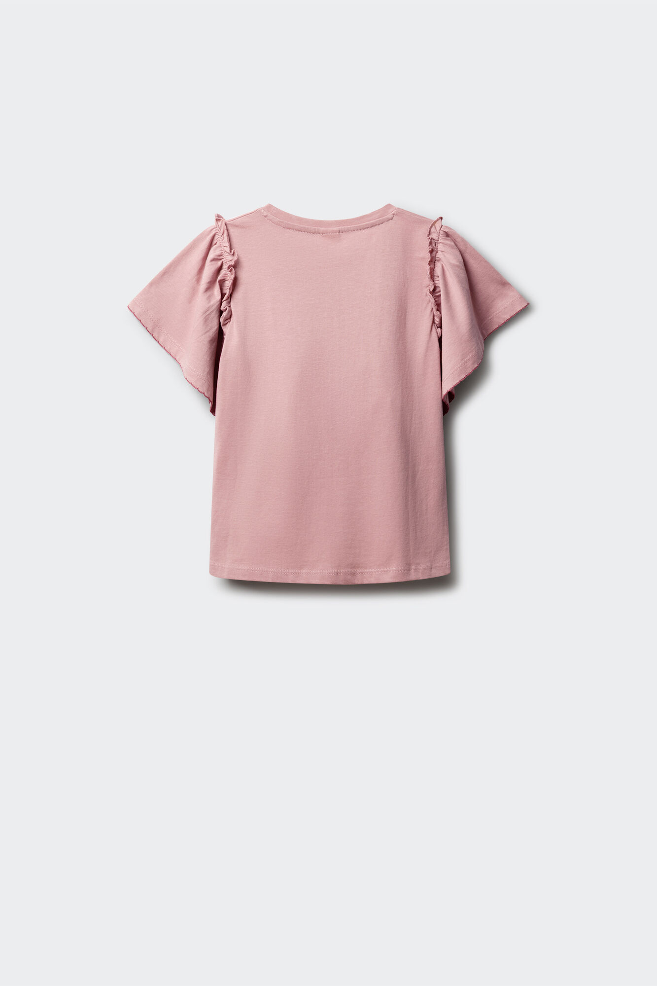 Springfield Kids Playera de manga corta con volantes para ni&ntilde;a