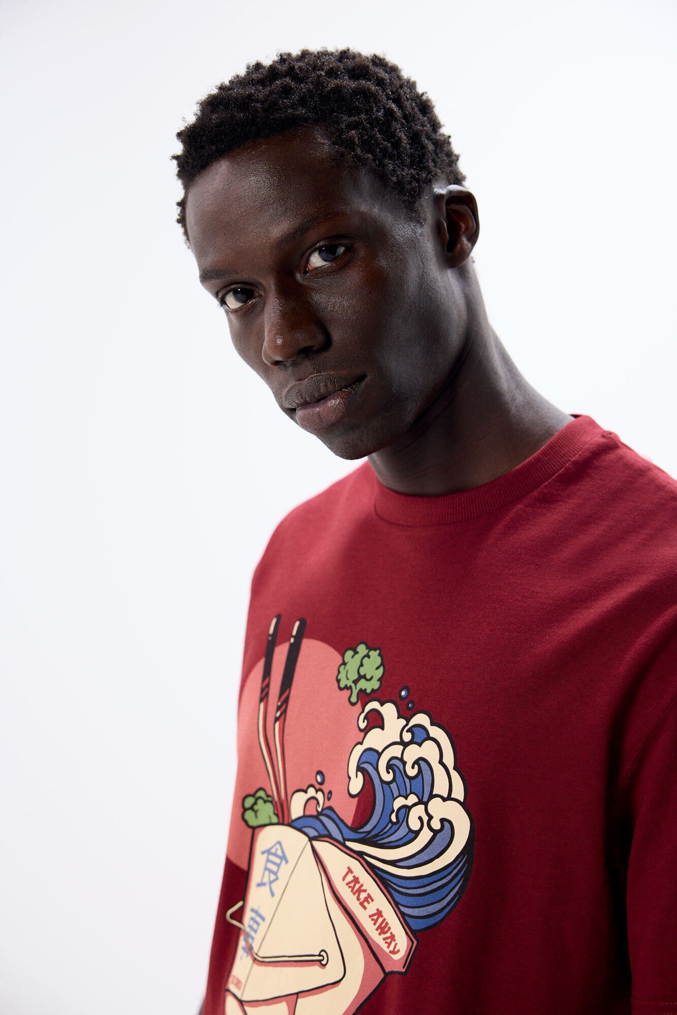 Springfield Playera take away rojo