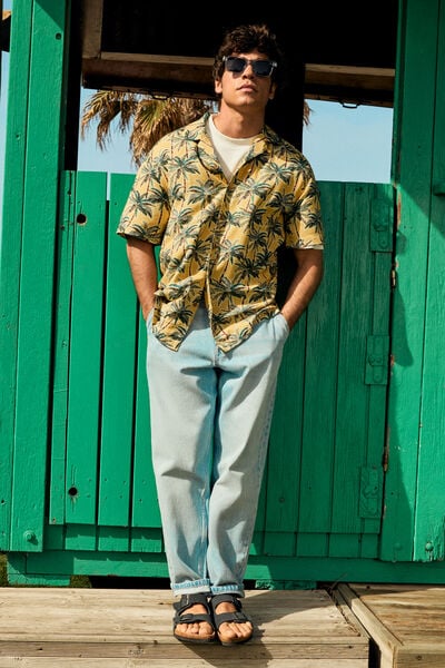 Springfield Jeans chino azul indigo