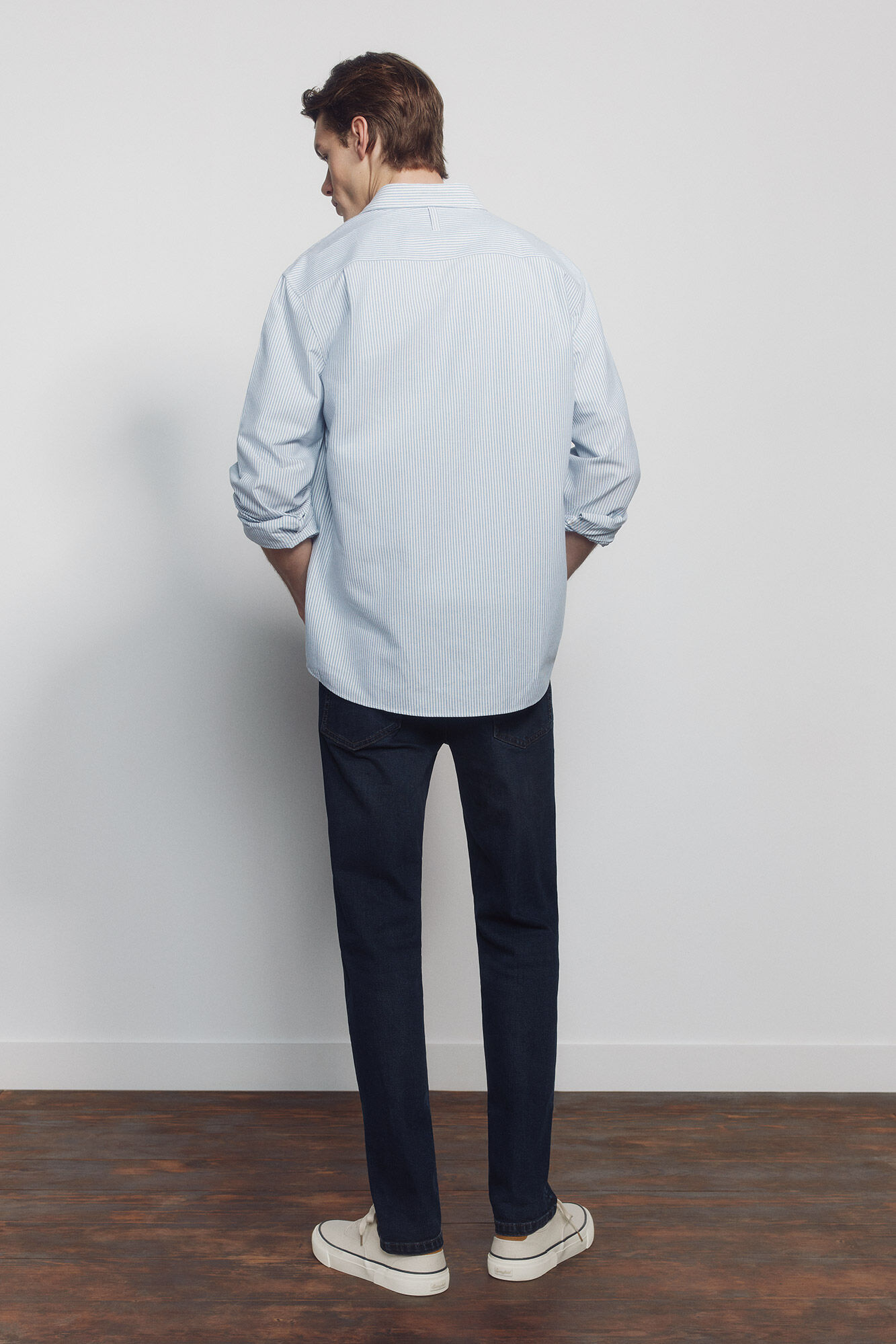 Springfield Jeans azul muy oscuro skinny fit azul tinta