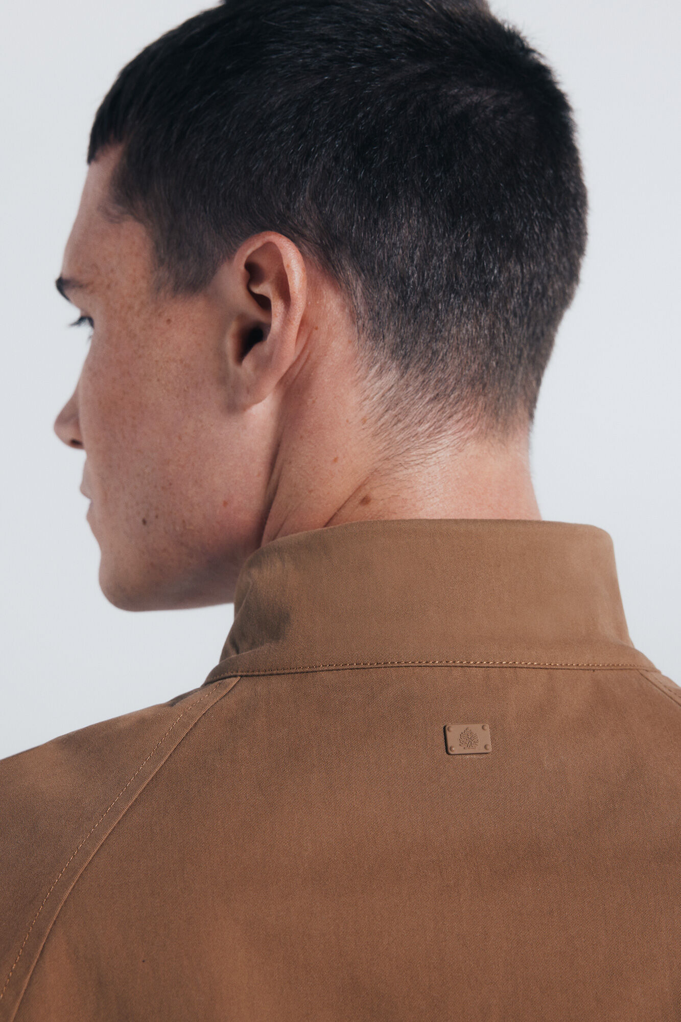 Springfield Chamarra algod&oacute;n beige