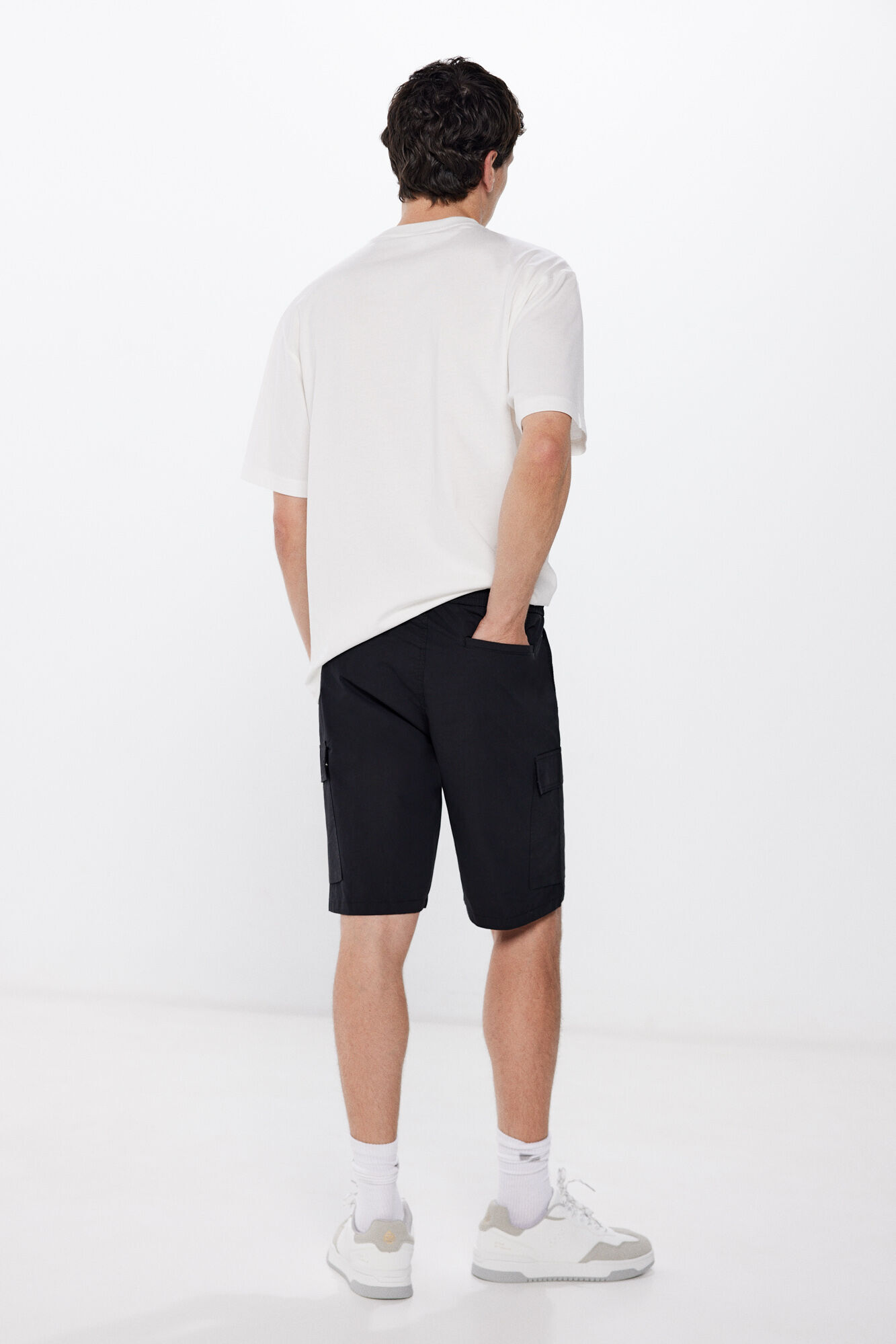 Springfield Bermuda cargo negro