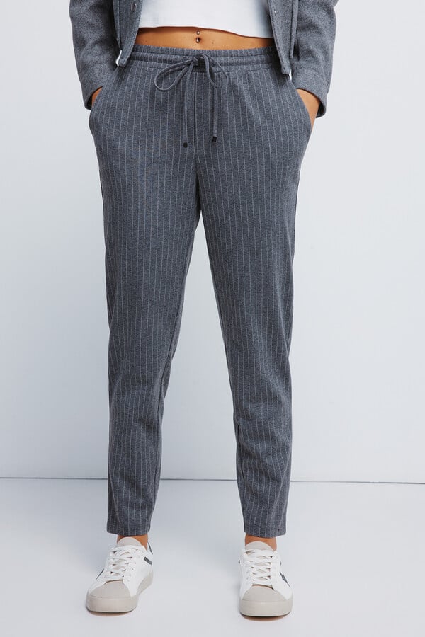 Springfield Pantalones jogger gris