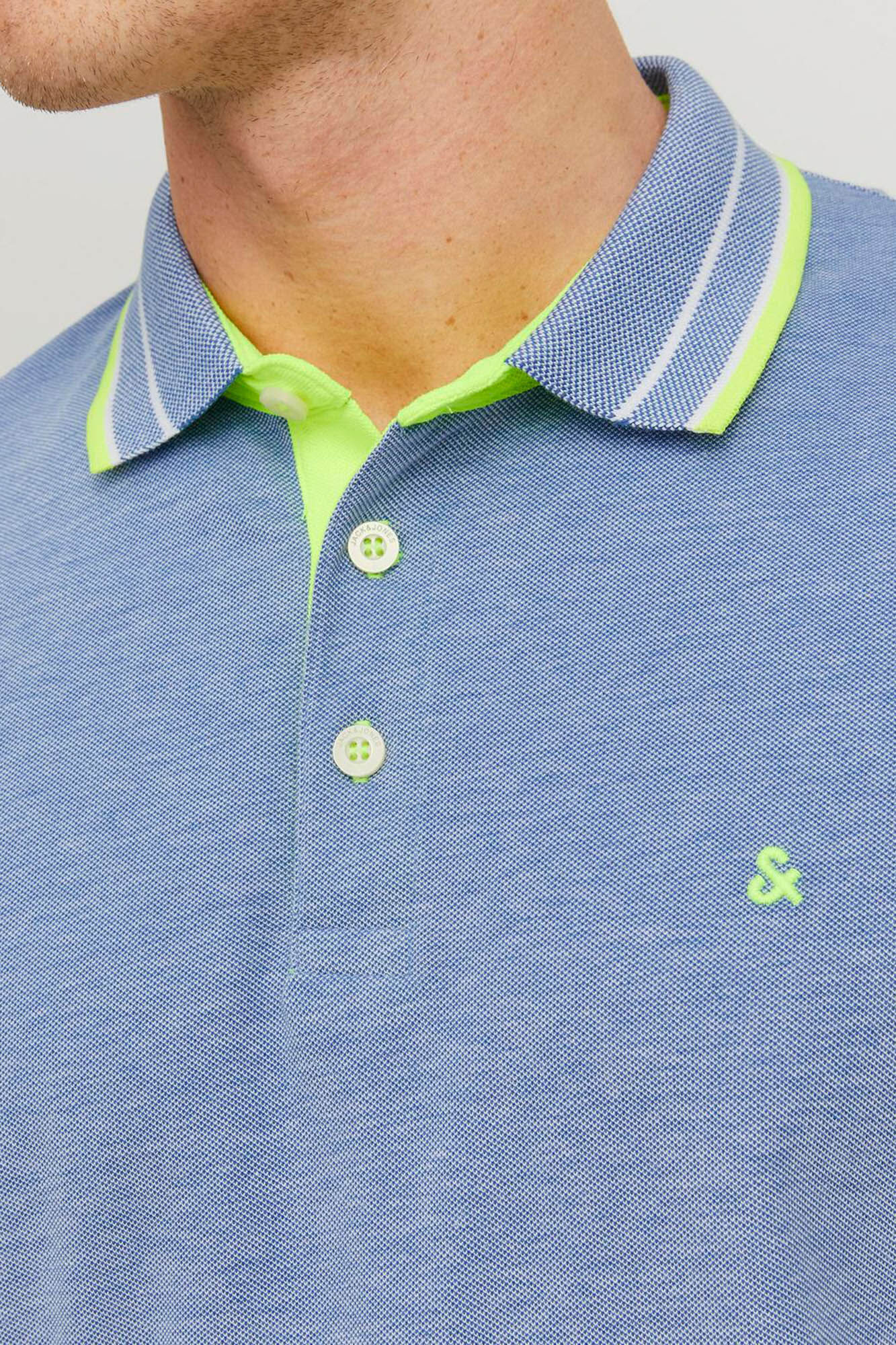Jack & Jones Polo slim fit azul