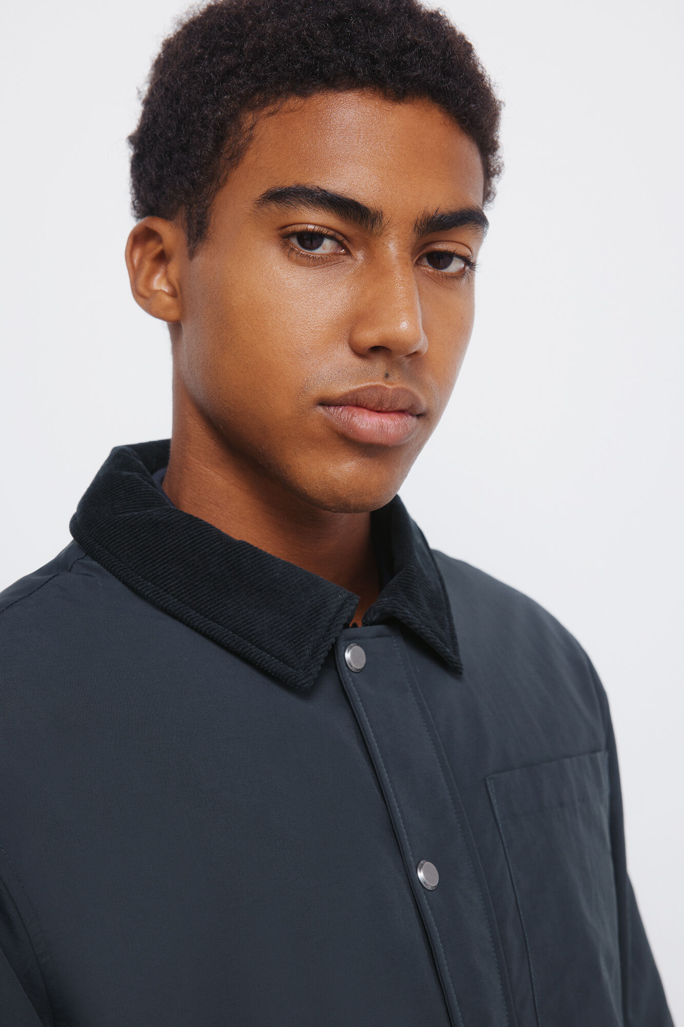 Springfield Chamarra de cuello de pana