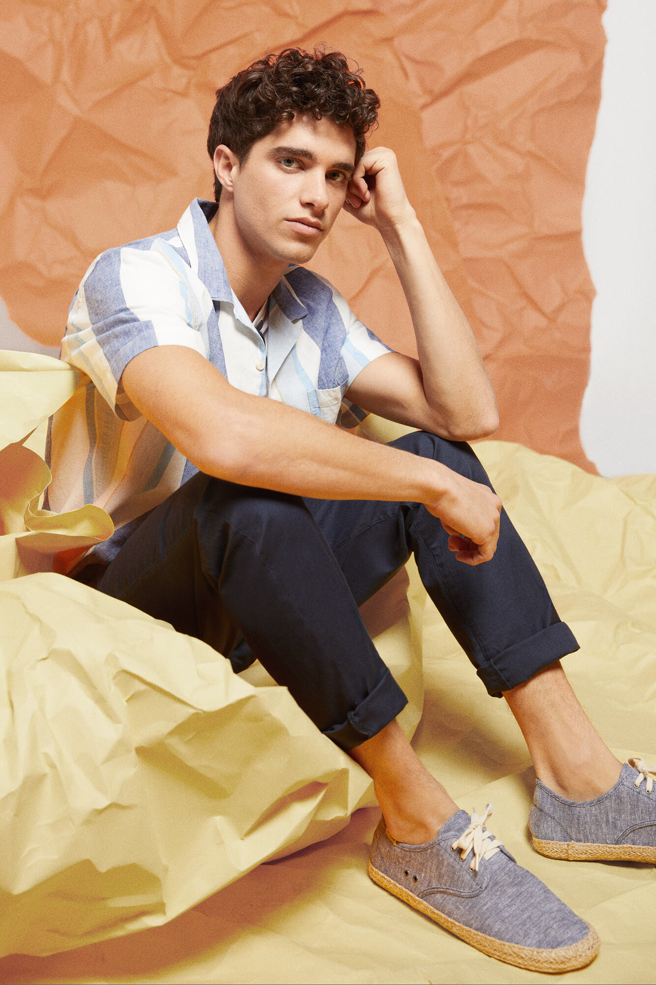 Springfield Chino daily lino azul