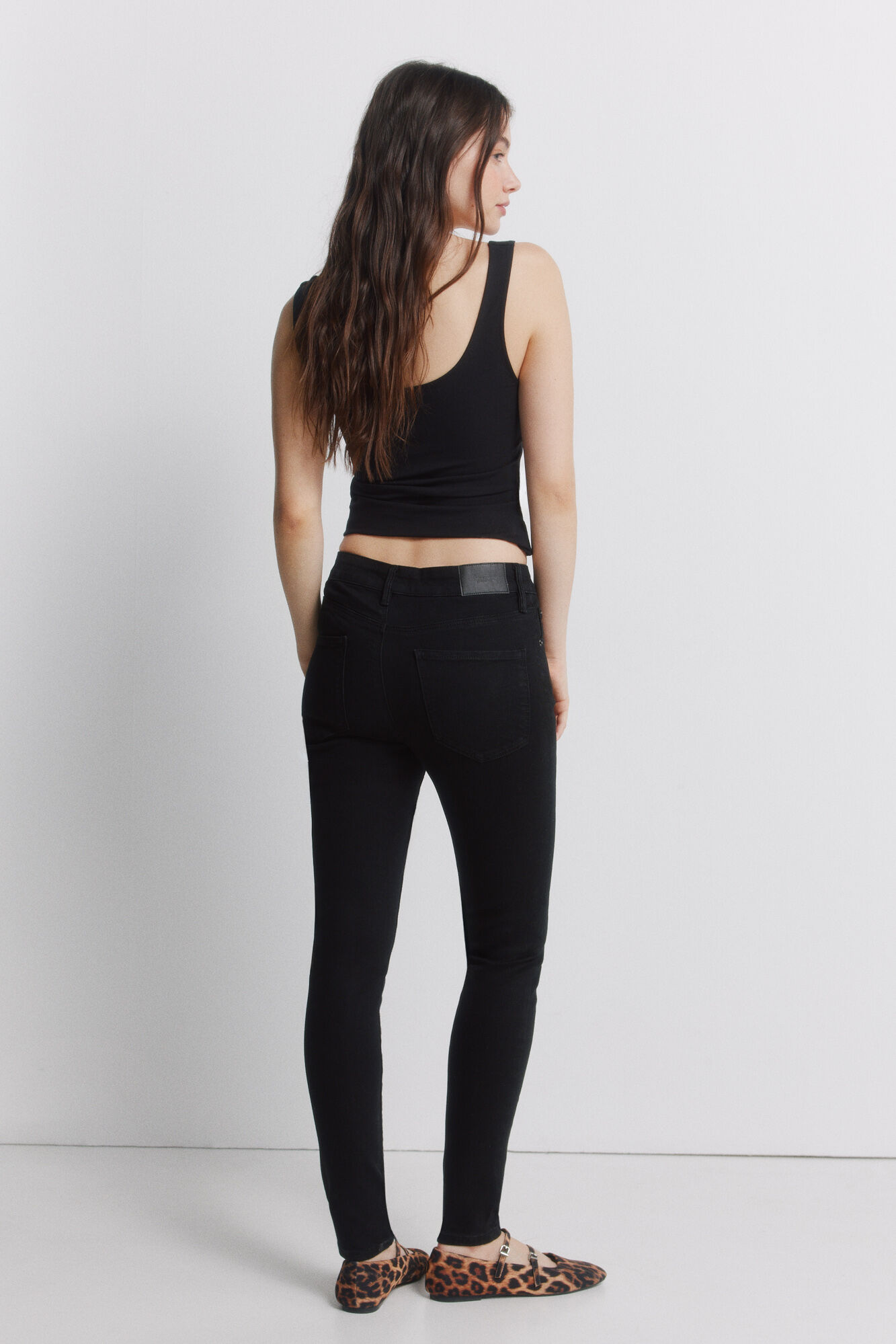 Springfield Jeans skinny negro