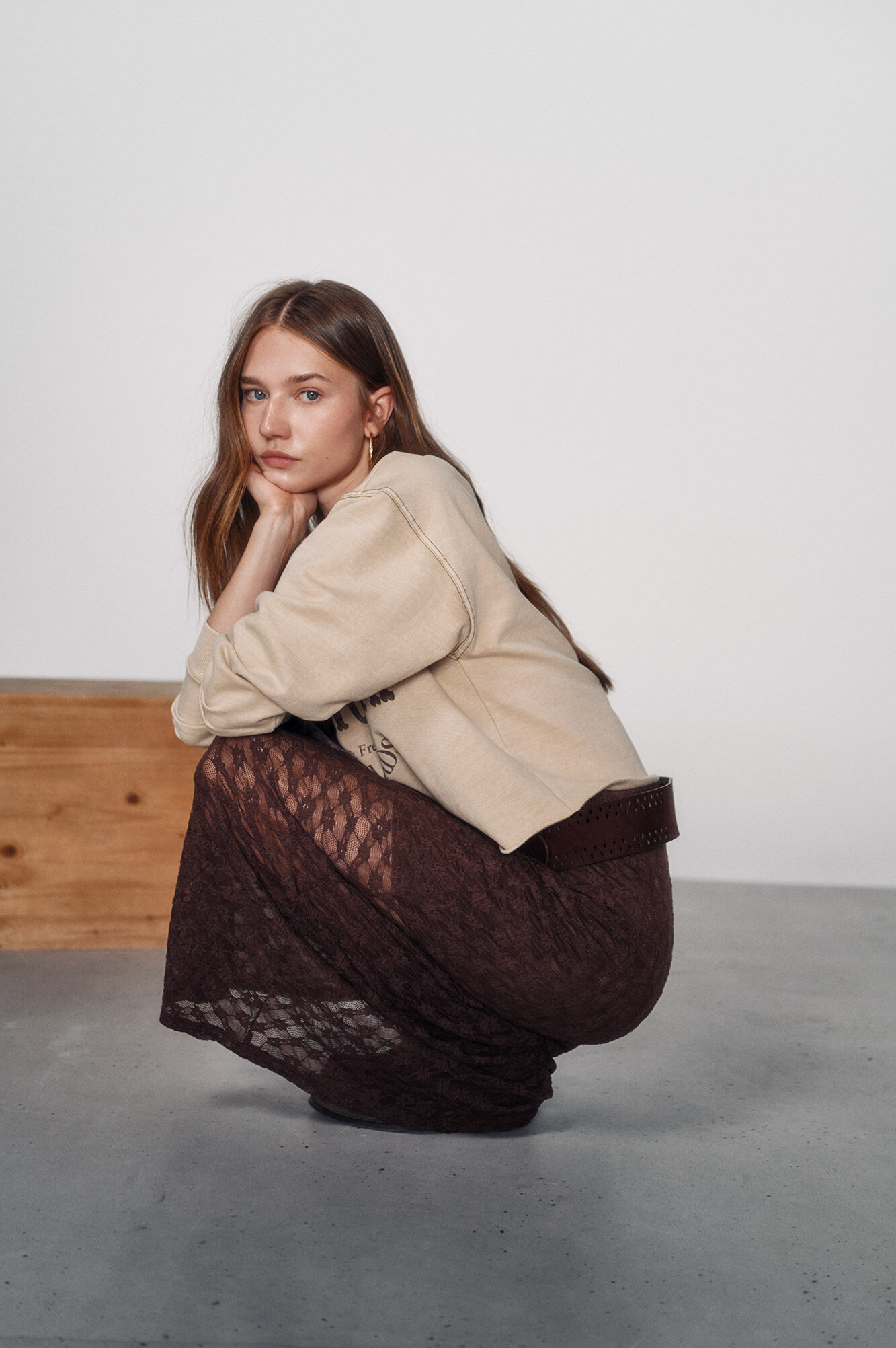 High Spirits Falda Terrac nude