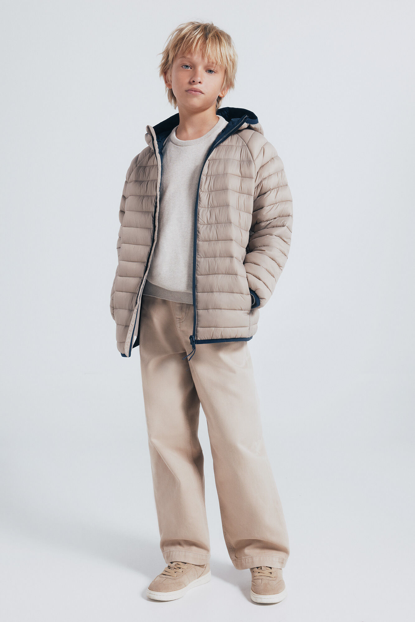 Springfield Kids Chaqueta acolchada ni&ntilde;o beige
