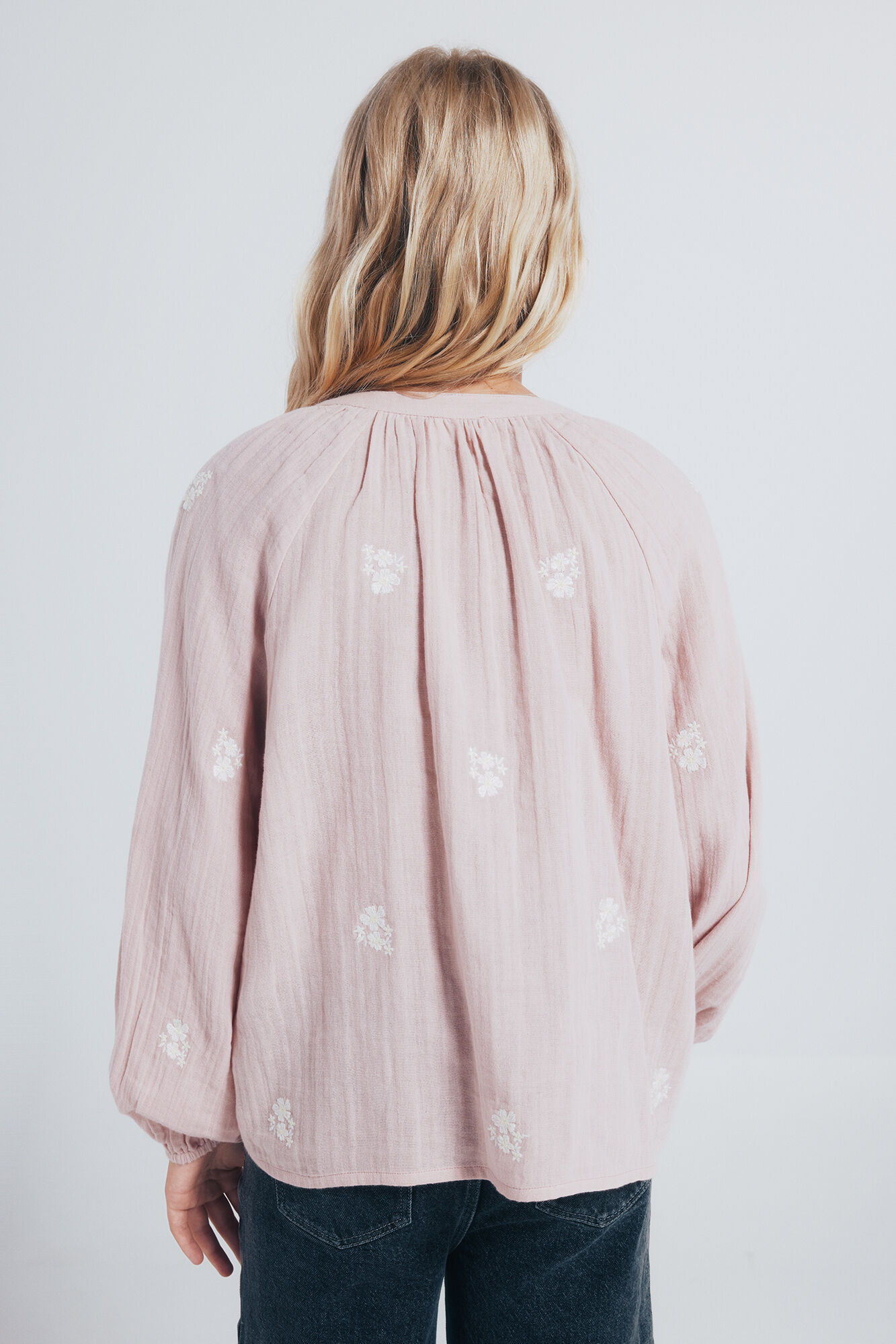 Springfield Kids Blusa manga larga ni&ntilde;a rosa