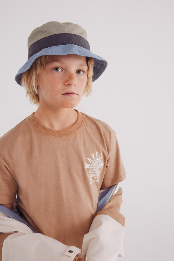 Springfield Kids Playera Waves niño estampado