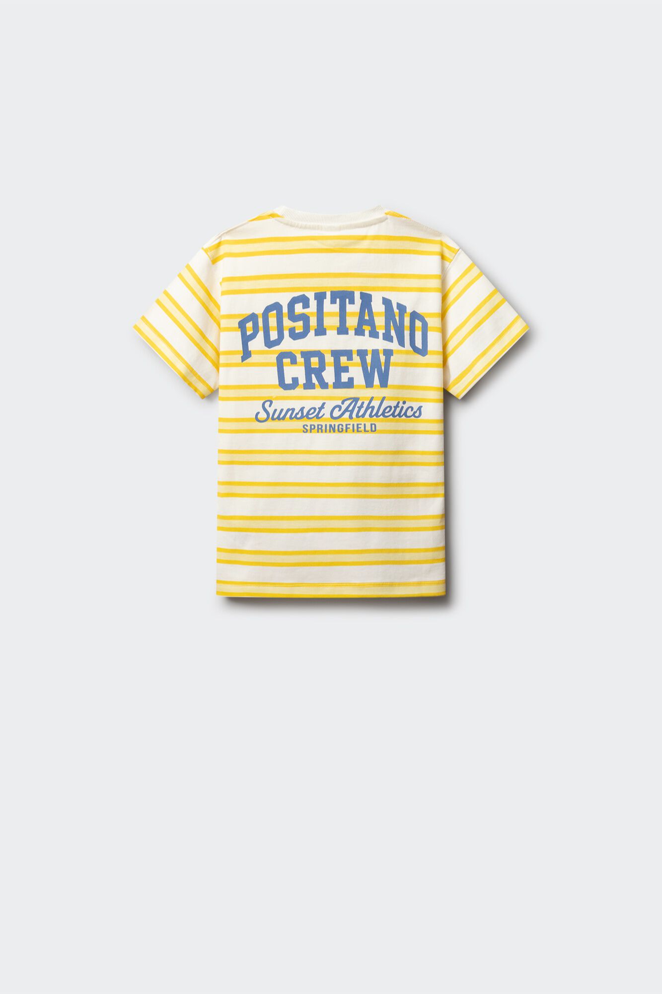 Springfield Kids Playera de manga corta de rayas verticales para ni&ntilde;o
