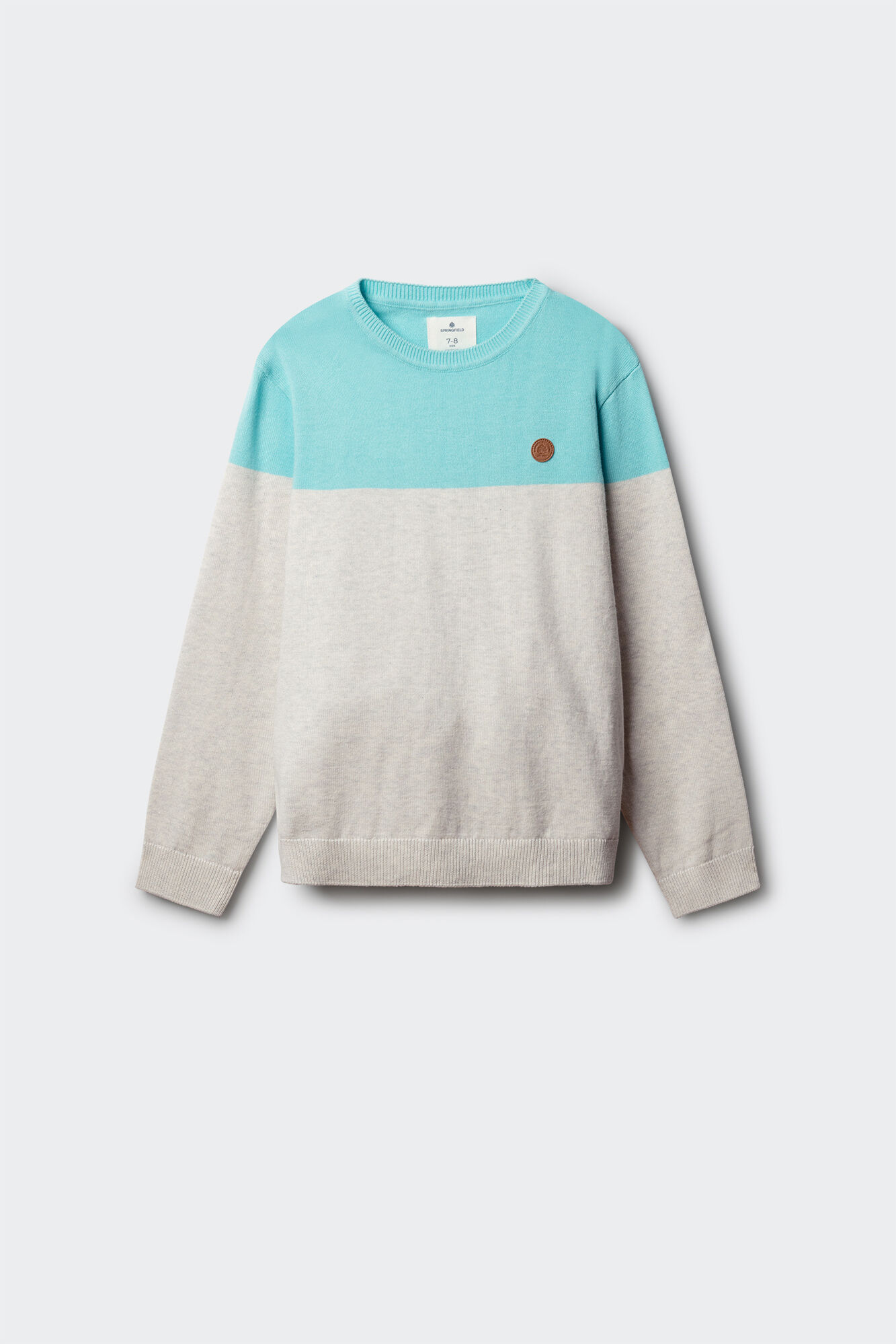 Springfield Kids Su&eacute;ter color block para ni&ntilde;o