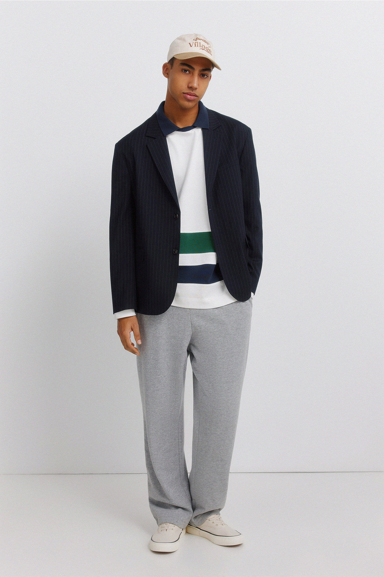 Springfield Playera manga larga doble weekend