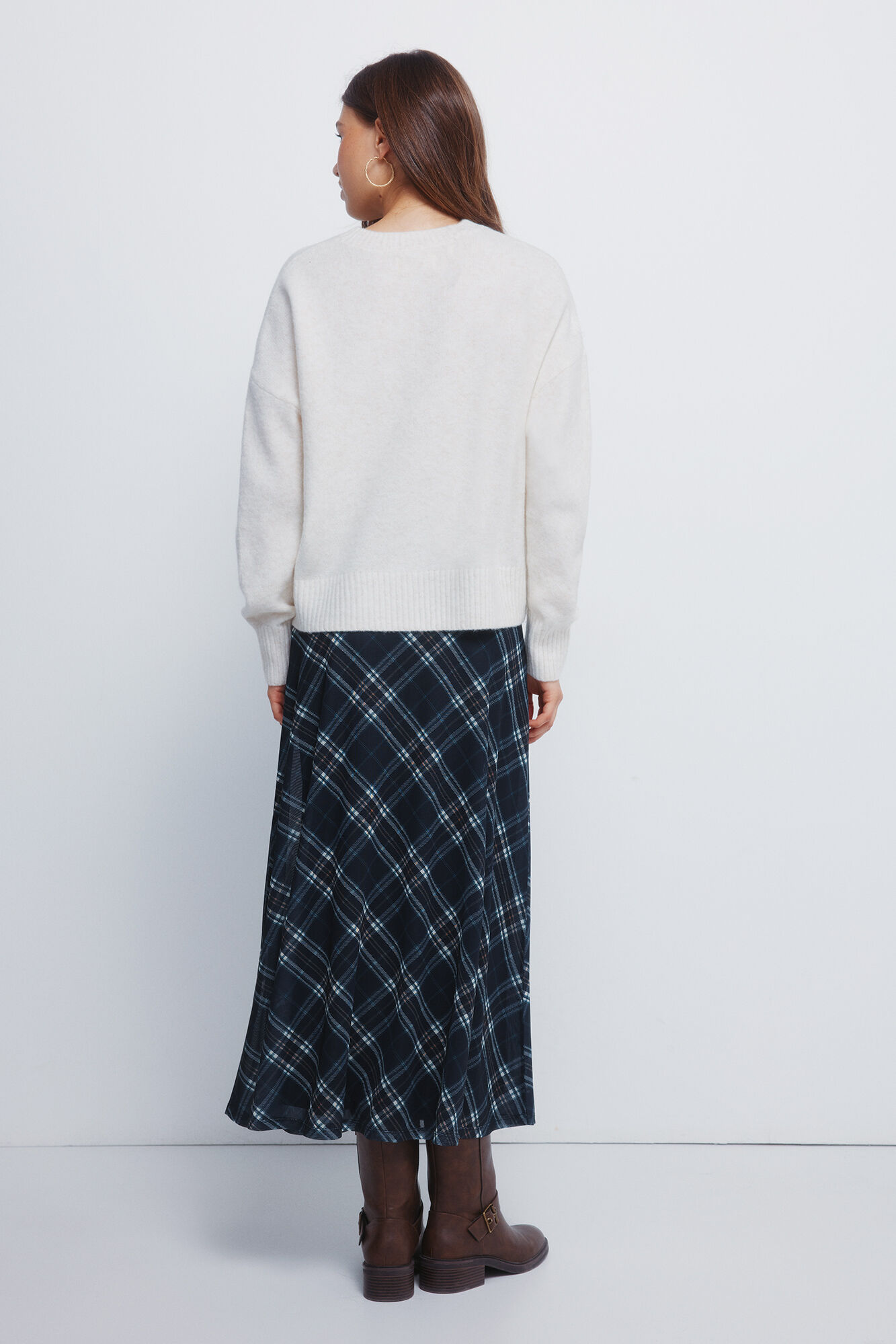 Springfield Falda midi​ marino