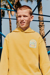 Springfield Kids Sudadera break the rules para ni&ntilde;o amarillo