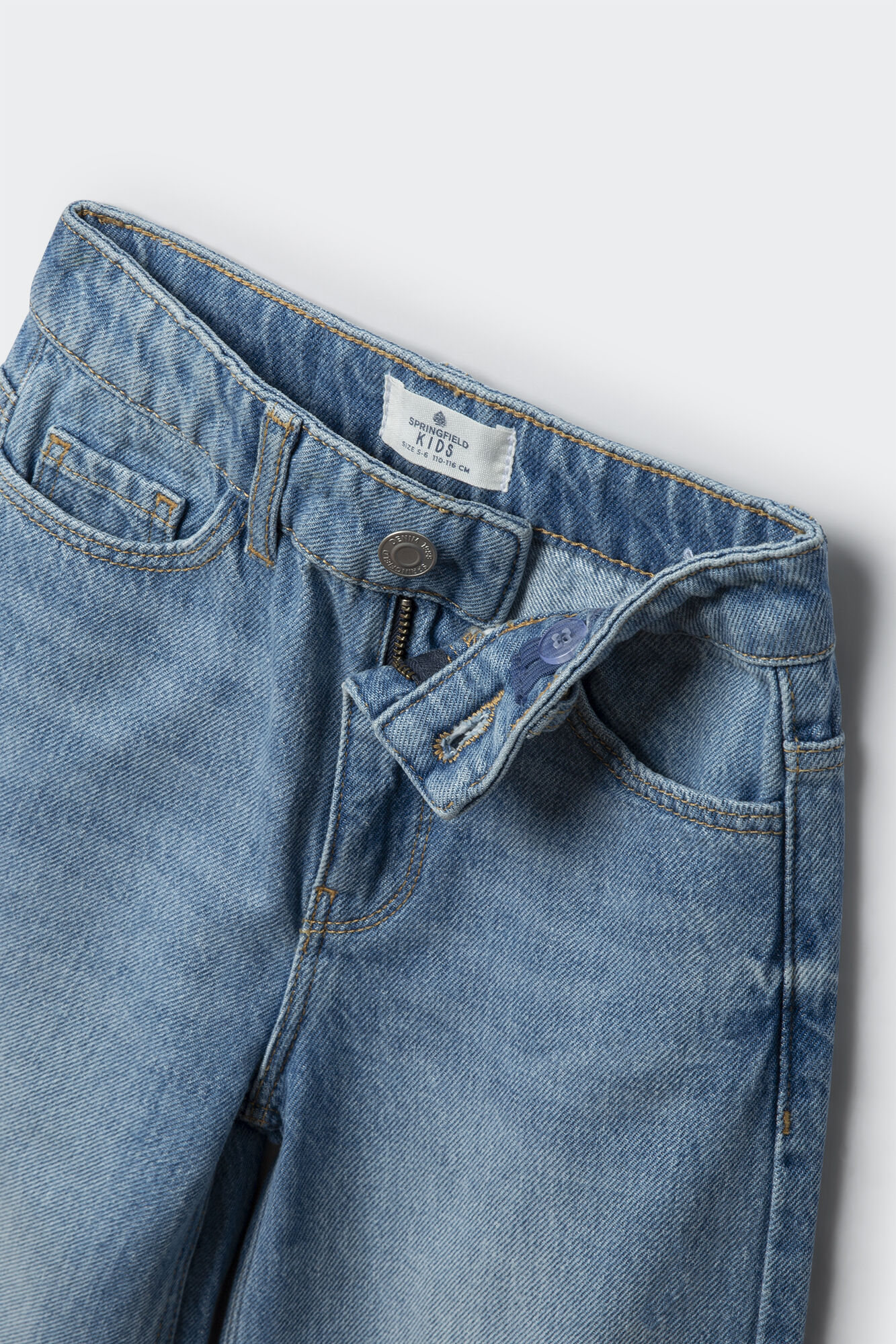 Springfield Kids Pantalon culotte denim ni&ntilde;a azul