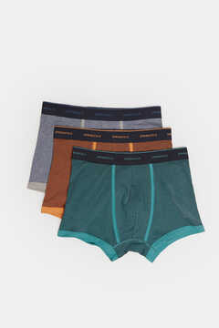 Springfield Pack 3 boxers color turquesa