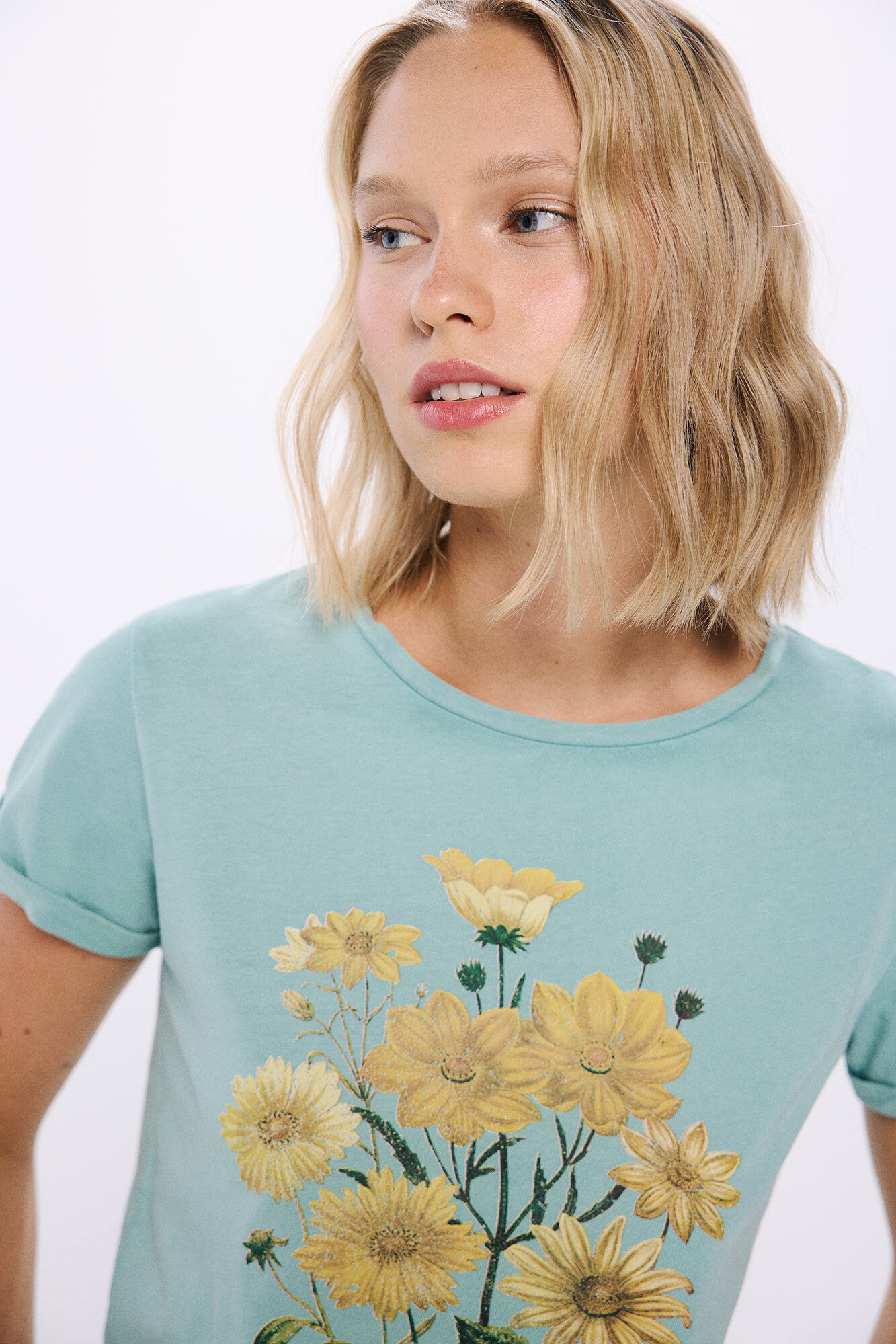 Springfield Playera gr&aacute;fica floral