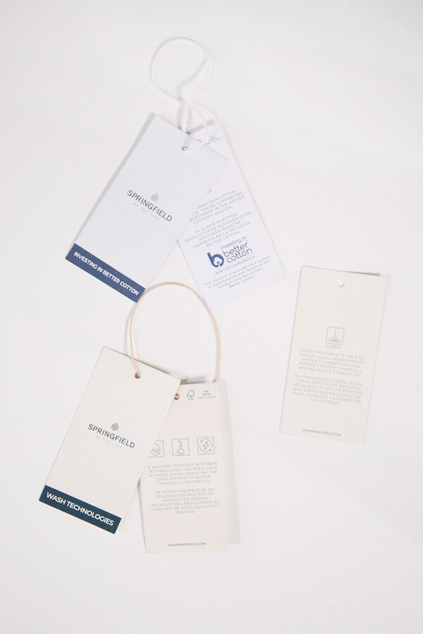 Springfield Jeans slim fit azul