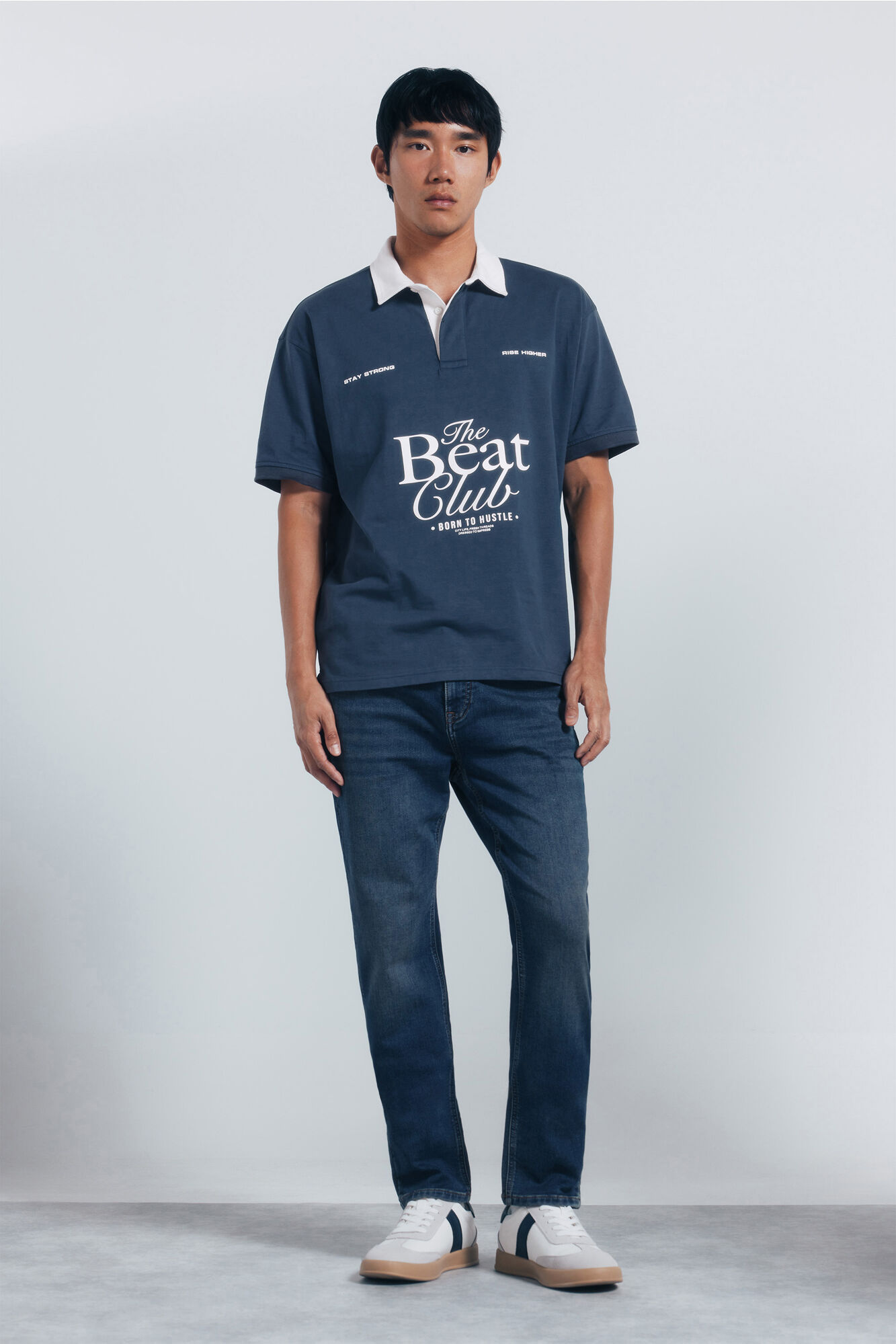 Springfield Jeans de denim de punto te&ntilde;idos y ajustados