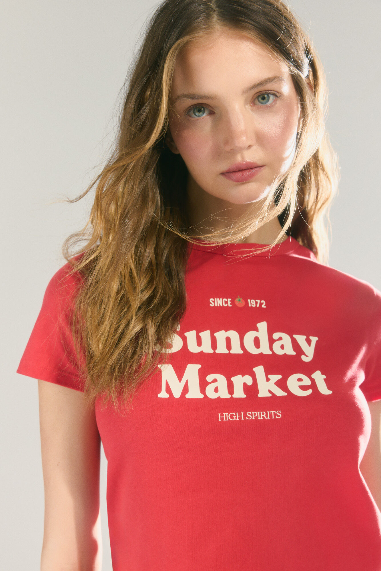 High Spirits Camisa Rouge rojo