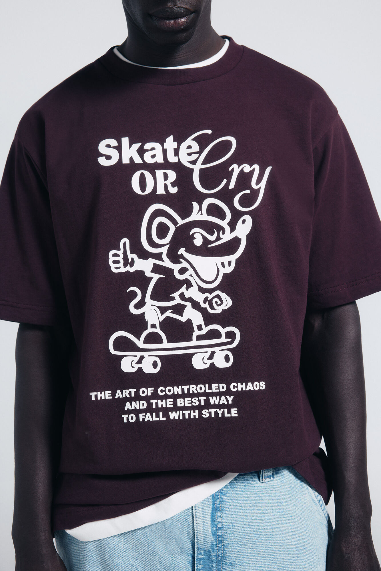 Springfield Camiseta skate or cry