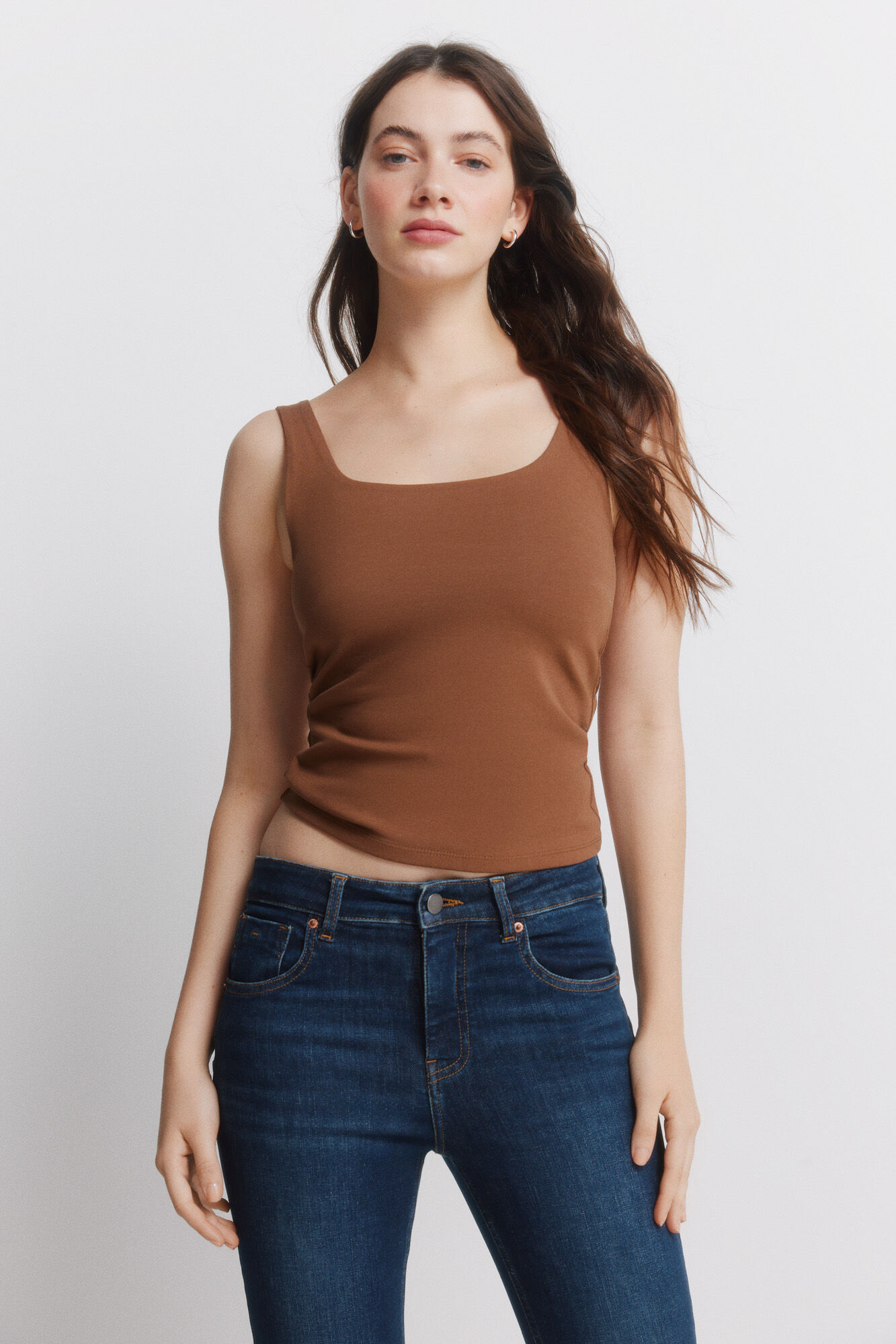 Springfield Jeans push-up azul