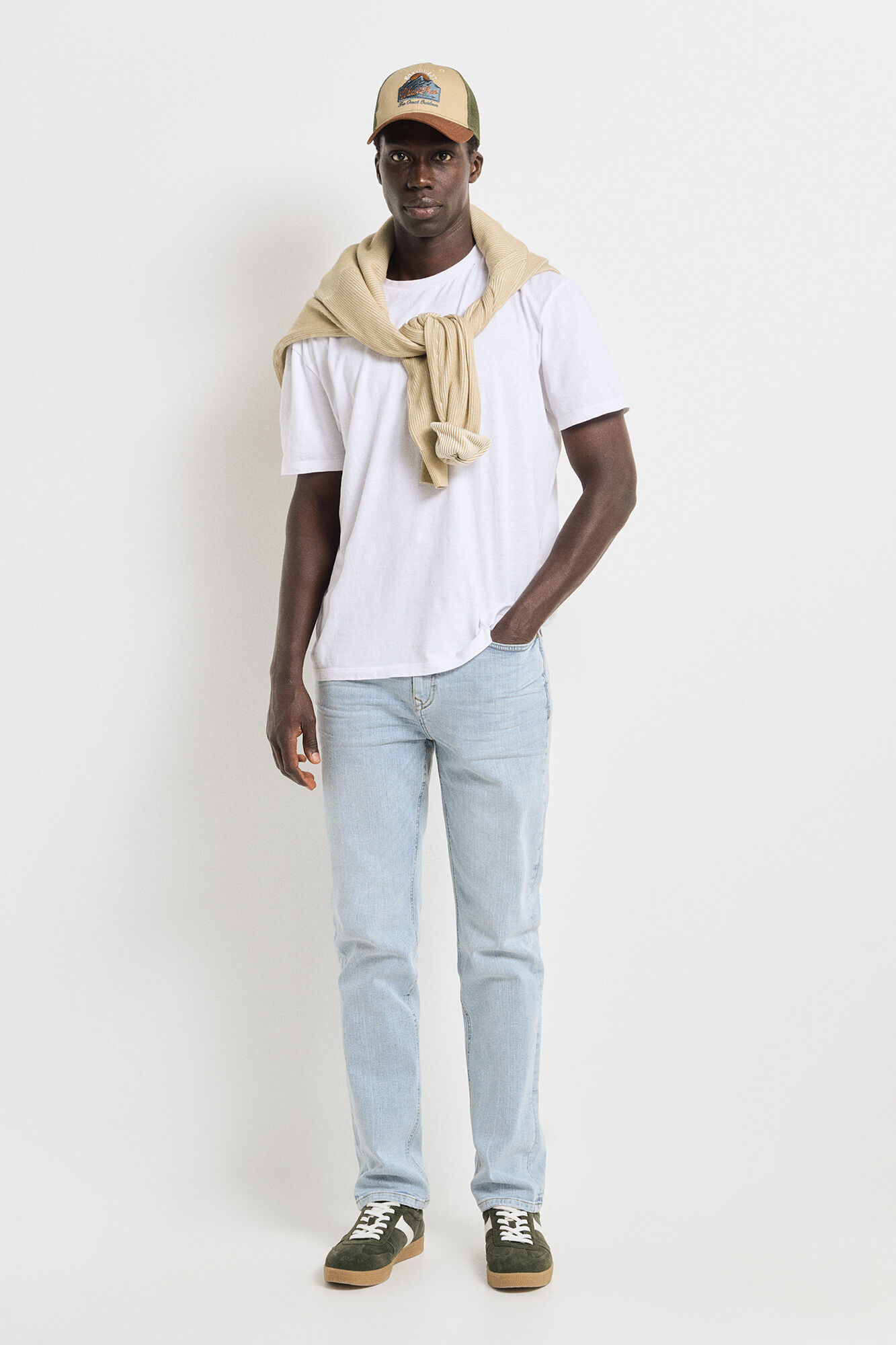 Springfield Vaquero slim fit azul indigo