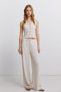 Springfield Pantal&oacute;n largo con cord&oacute;n