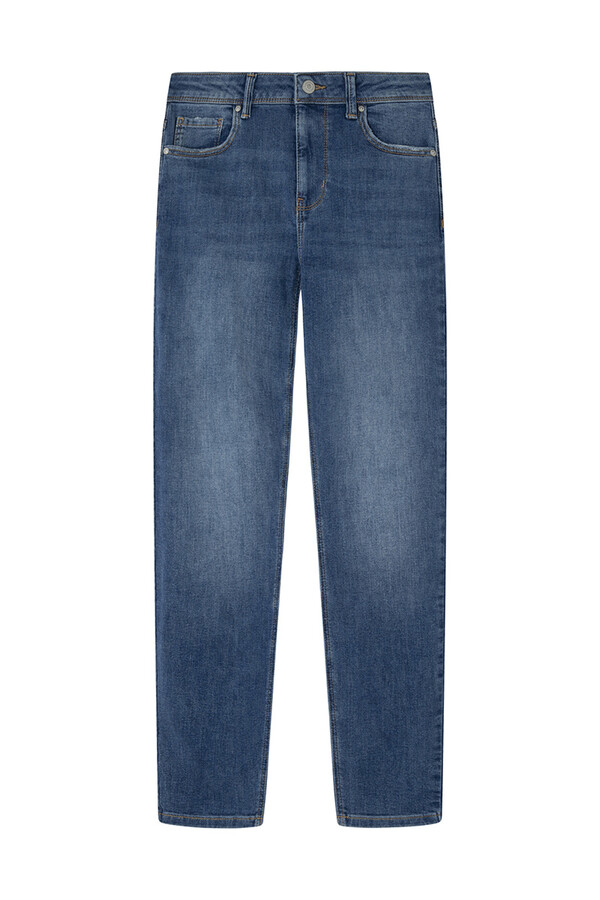 Springfield Jeans slim cropped azul