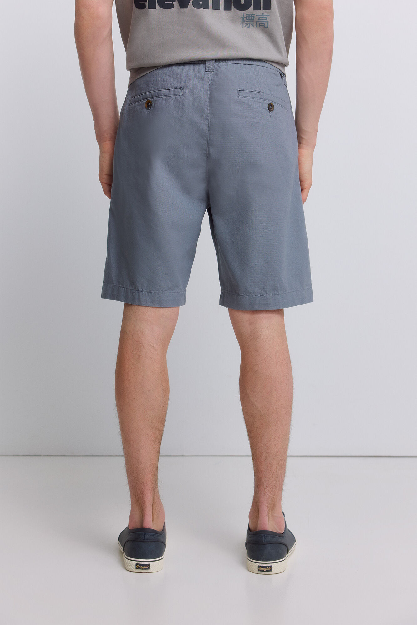 Springfield Bermudas ligera relaxed fit azul