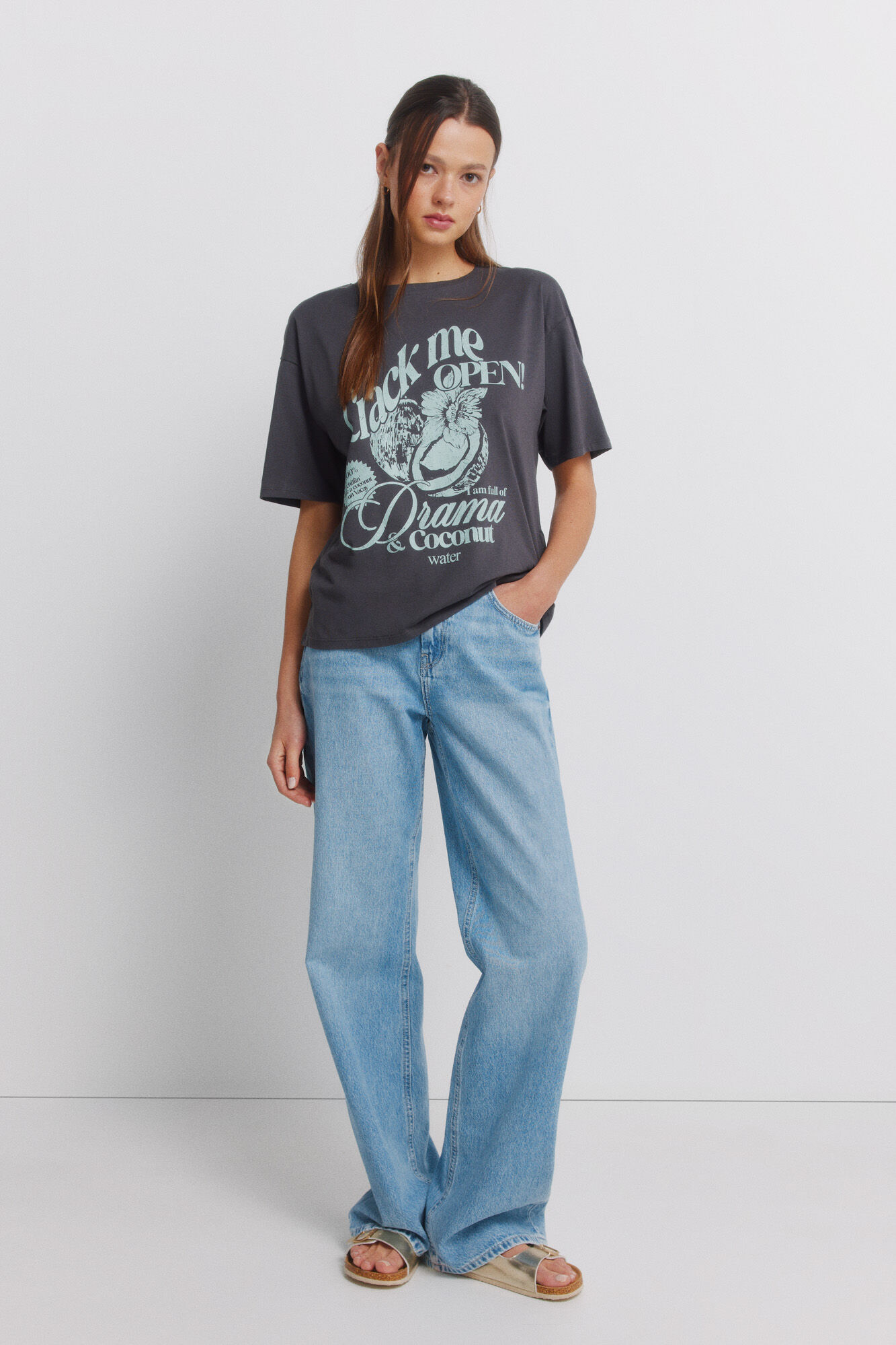 Springfield Playera manga corta tropical