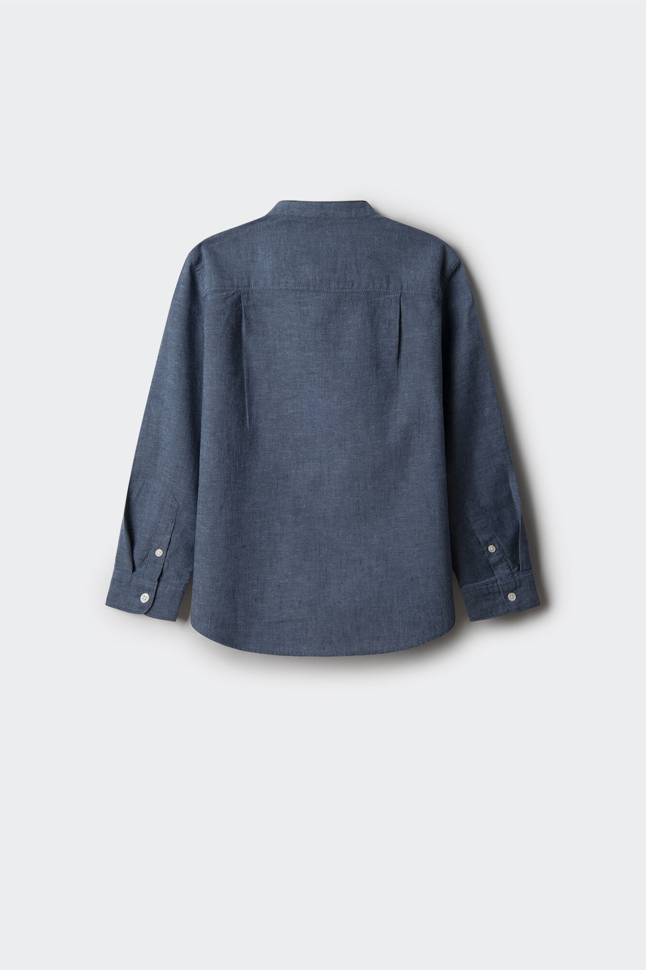 Springfield Kids Camisa lino ni&ntilde;o azulado