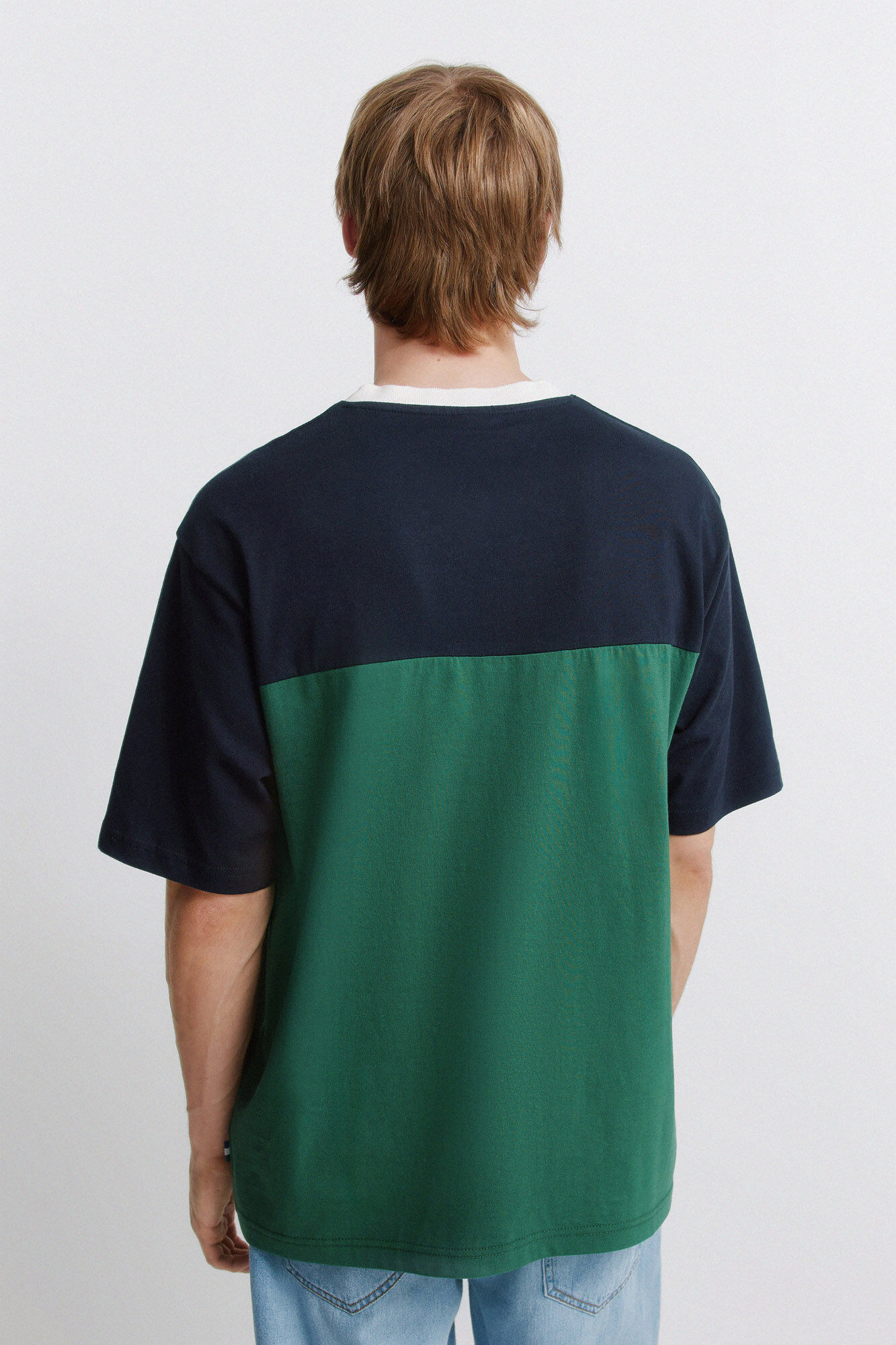 Springfield Playera block almost verde