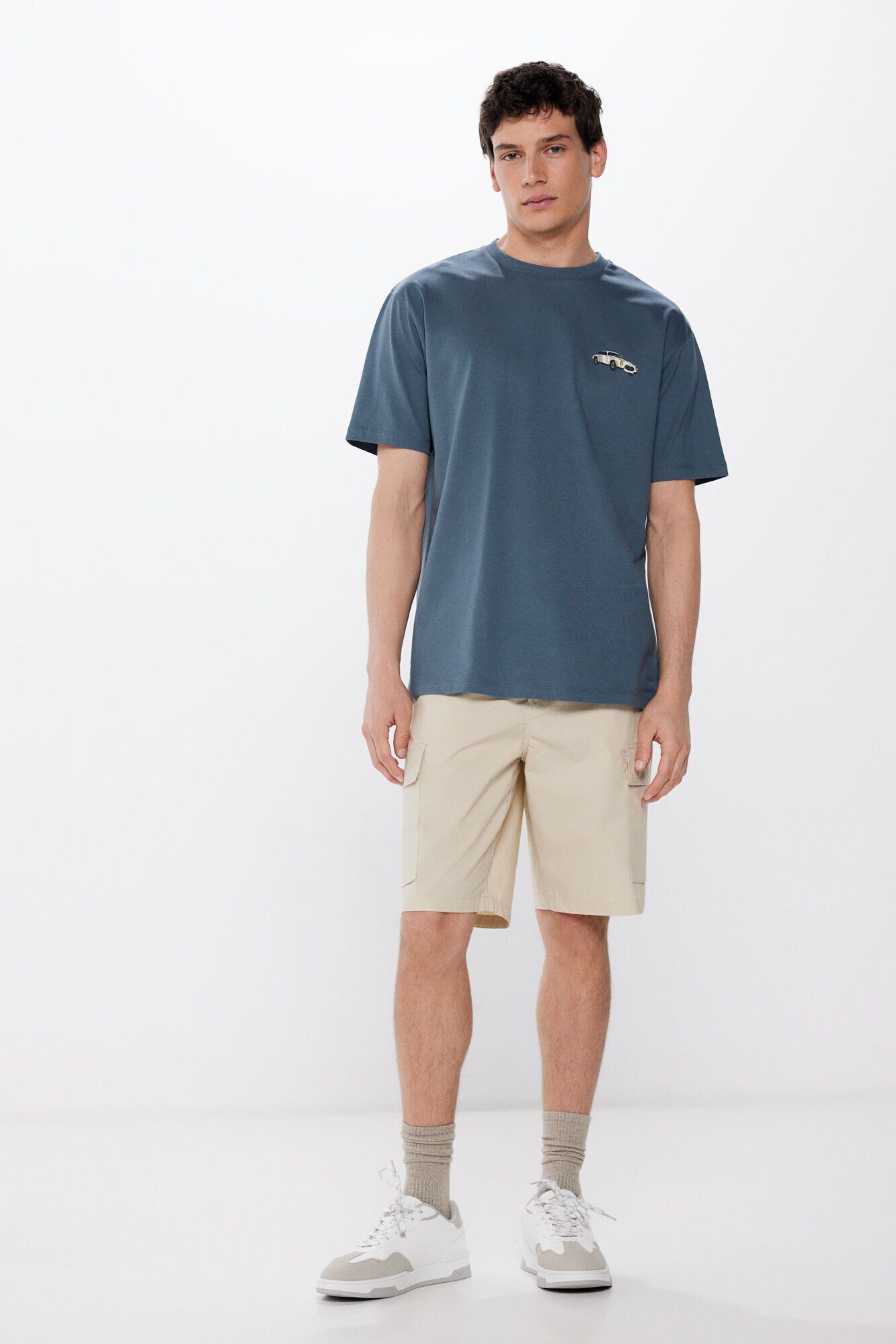 Springfield Playera landstapes azul