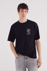 Springfield Camiseta everything negro